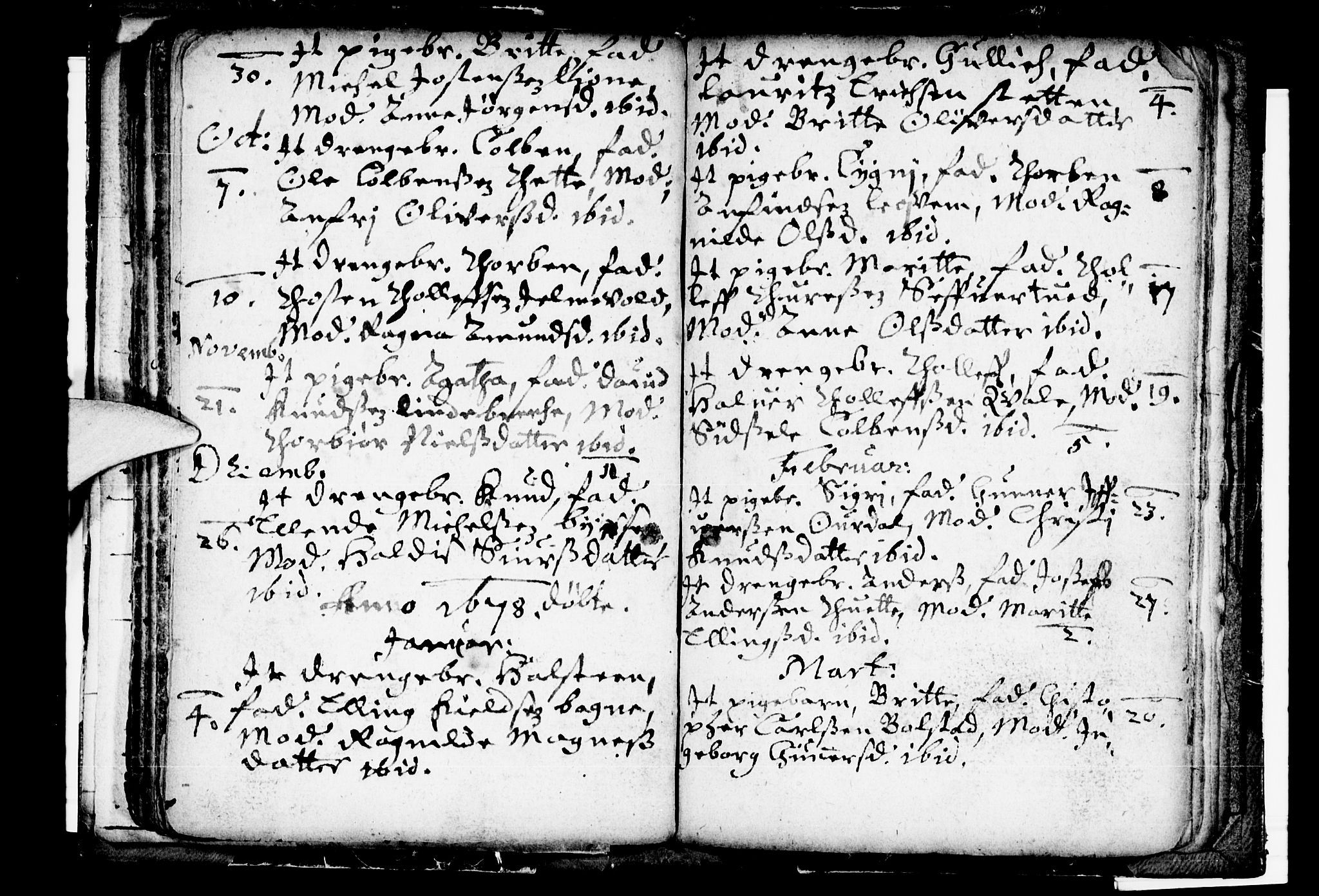 Ulvik sokneprestembete, SAB/A-78801/H/Haa: Parish register (official) no. A 1, 1664-1685, p. 13