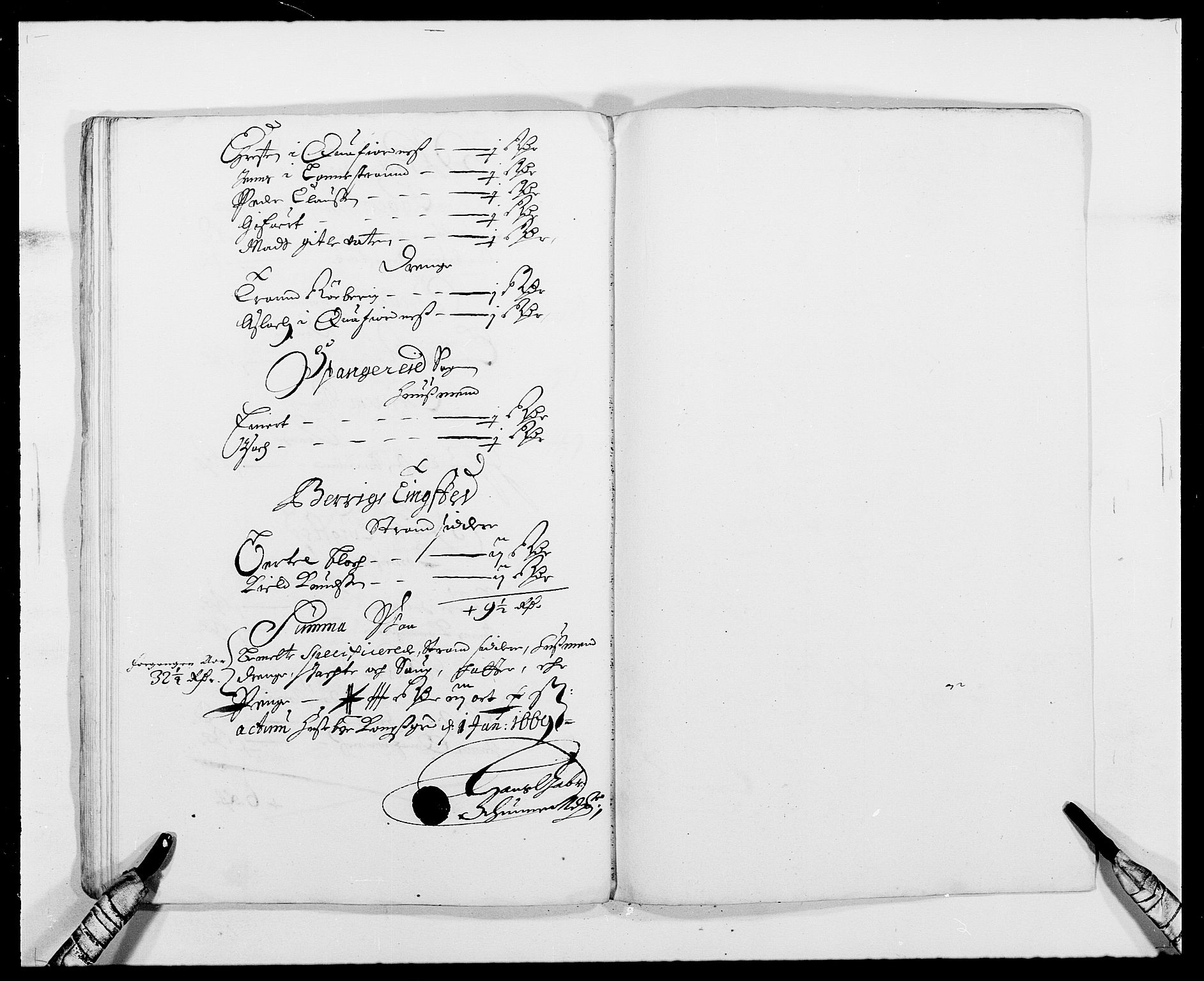 Rentekammeret inntil 1814, Reviderte regnskaper, Fogderegnskap, RA/EA-4092/R41/L2524: Fogderegnskap Lista, 1665-1668, p. 379