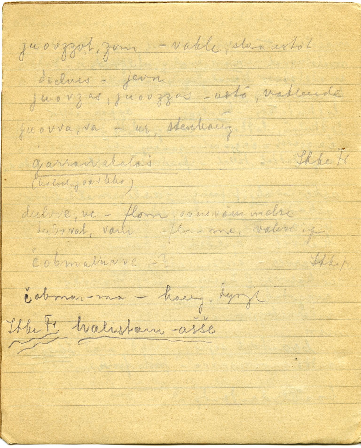 Johan Beronkas testamentariske gave, FMFB/A-1098/G/L0023: Lappiske notatbøker (4 stykker), 1930, p. 31