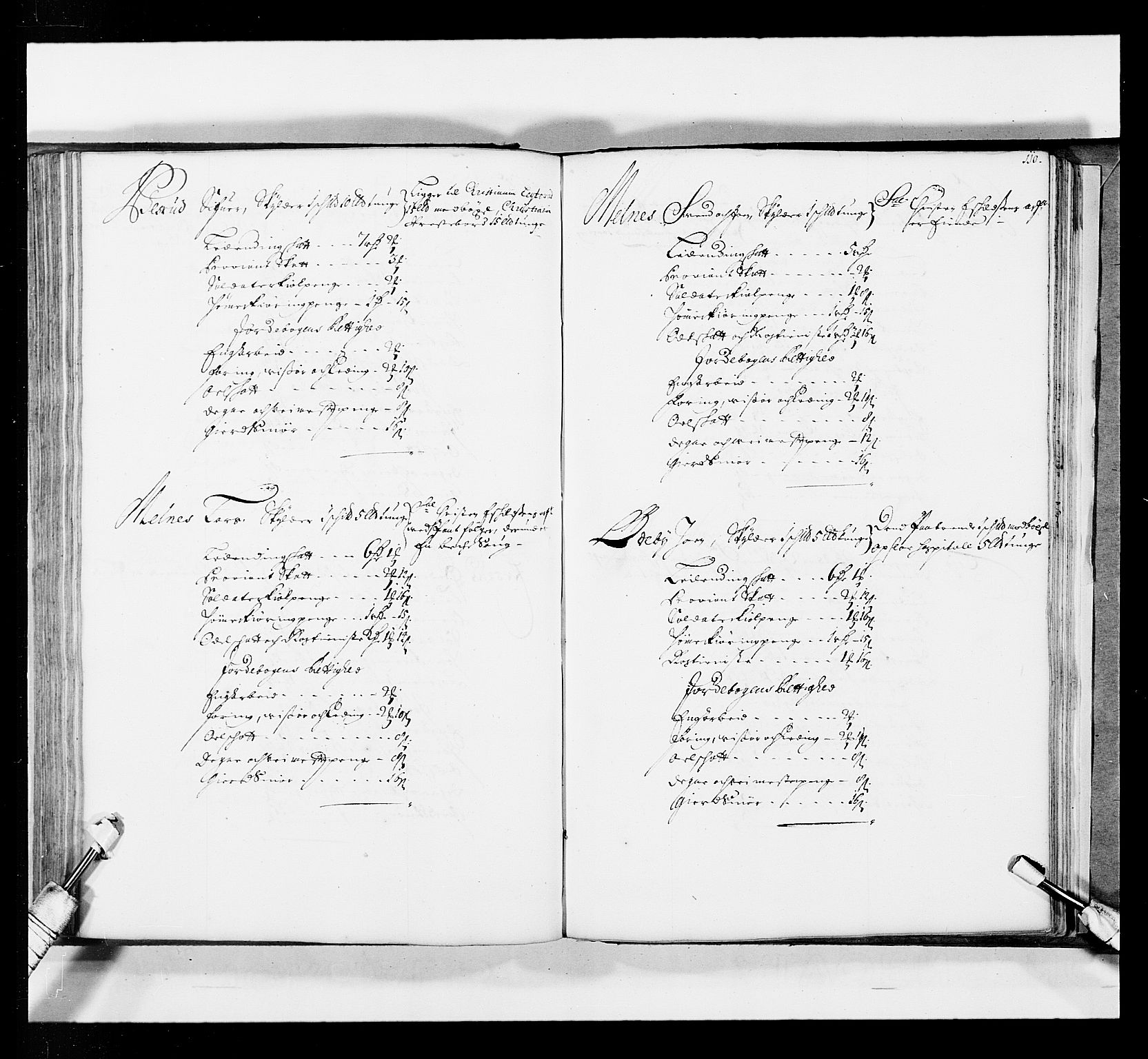 Stattholderembetet 1572-1771, AV/RA-EA-2870/Ek/L0035/0001: Jordebøker 1662-1720: / Matrikkel for Nedre Romerike, 1695, p. 109b-110a