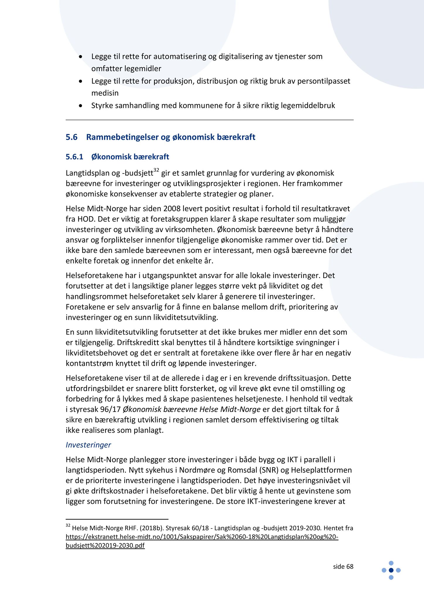 Klæbu Kommune, TRKO/KK/05-UOm/L009: Utvalg for omsorg - Møtedokumenter, 2018, p. 294