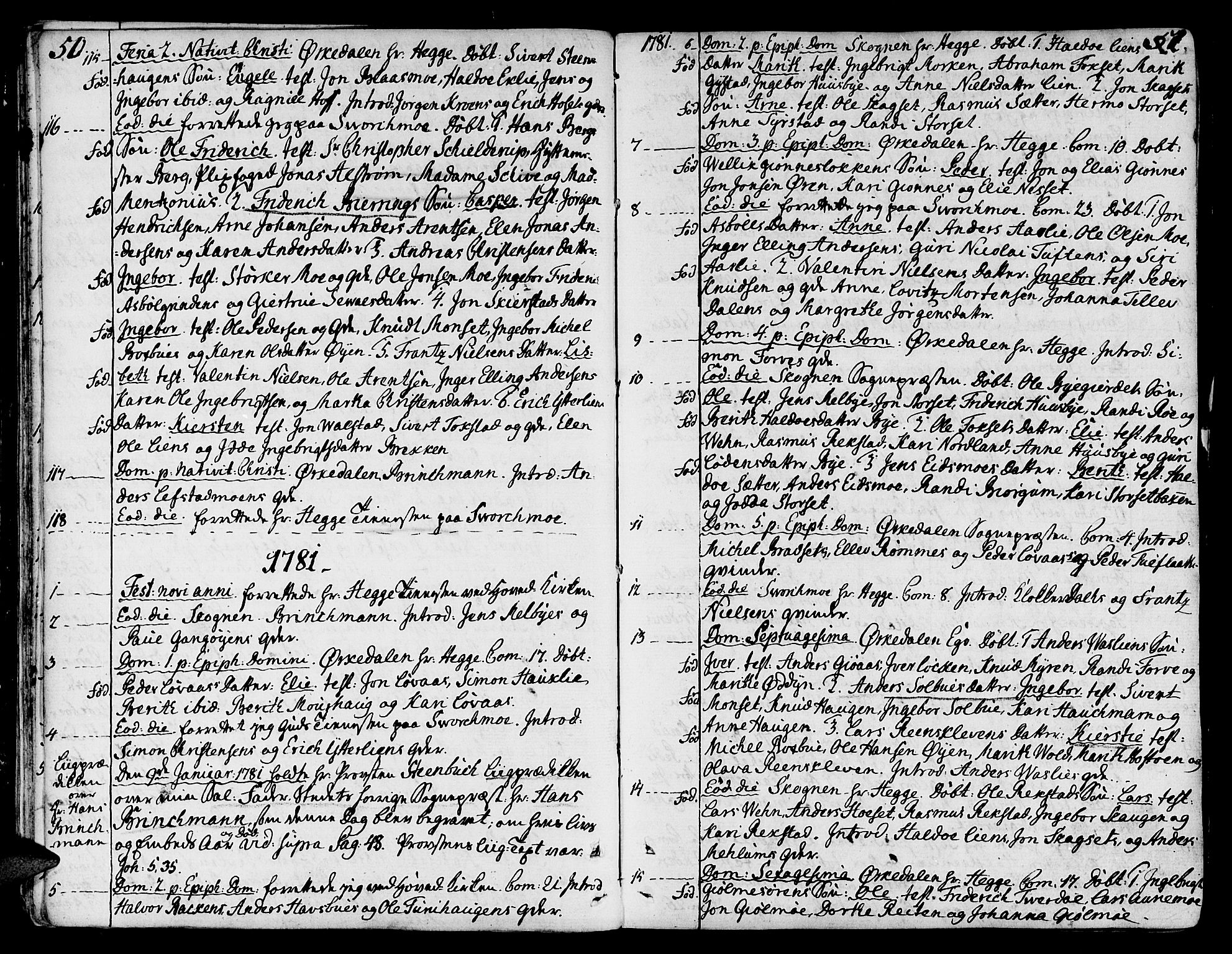 Ministerialprotokoller, klokkerbøker og fødselsregistre - Sør-Trøndelag, SAT/A-1456/668/L0802: Parish register (official) no. 668A02, 1776-1799, p. 50-51