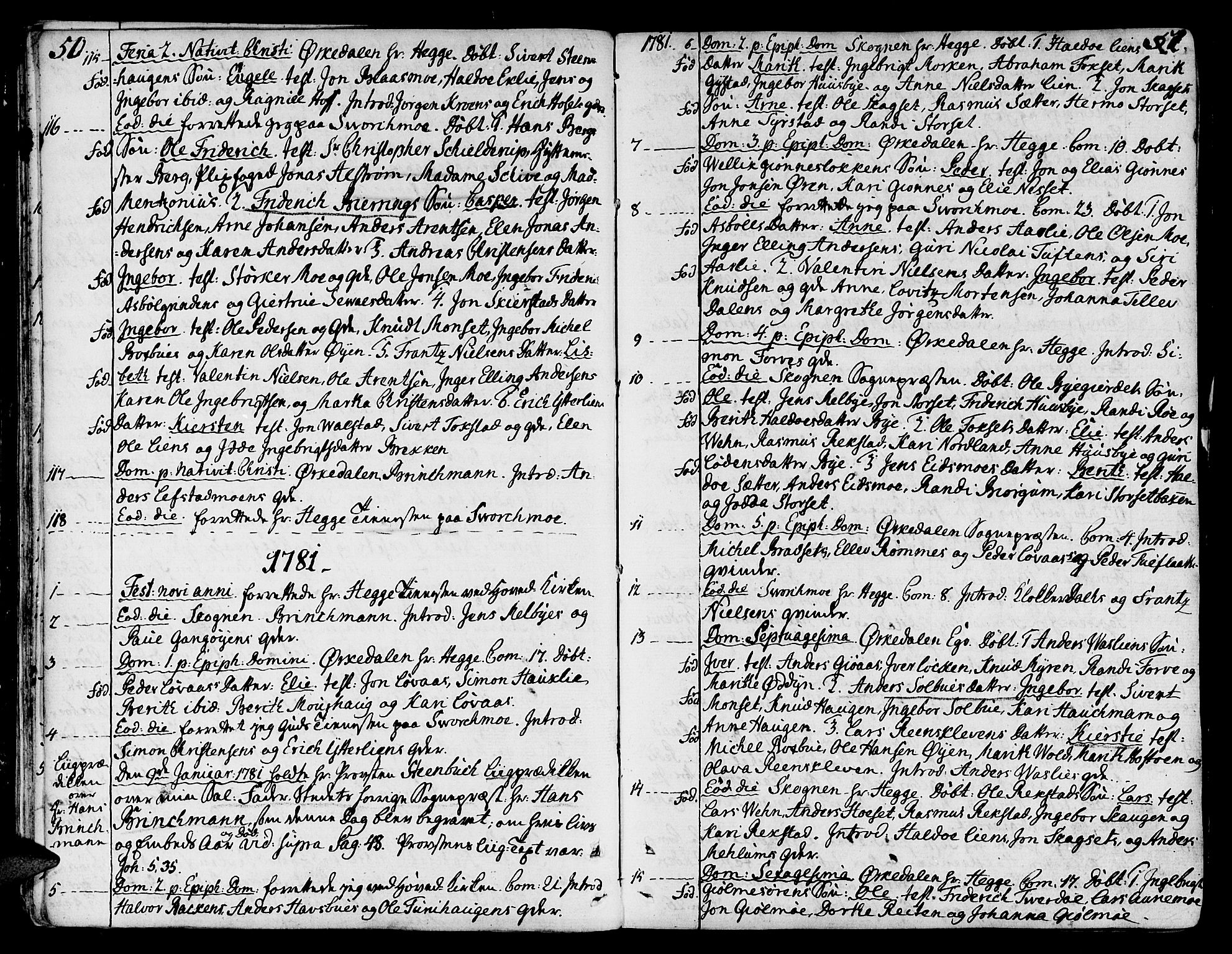 Ministerialprotokoller, klokkerbøker og fødselsregistre - Sør-Trøndelag, AV/SAT-A-1456/668/L0802: Parish register (official) no. 668A02, 1776-1799, p. 50-51