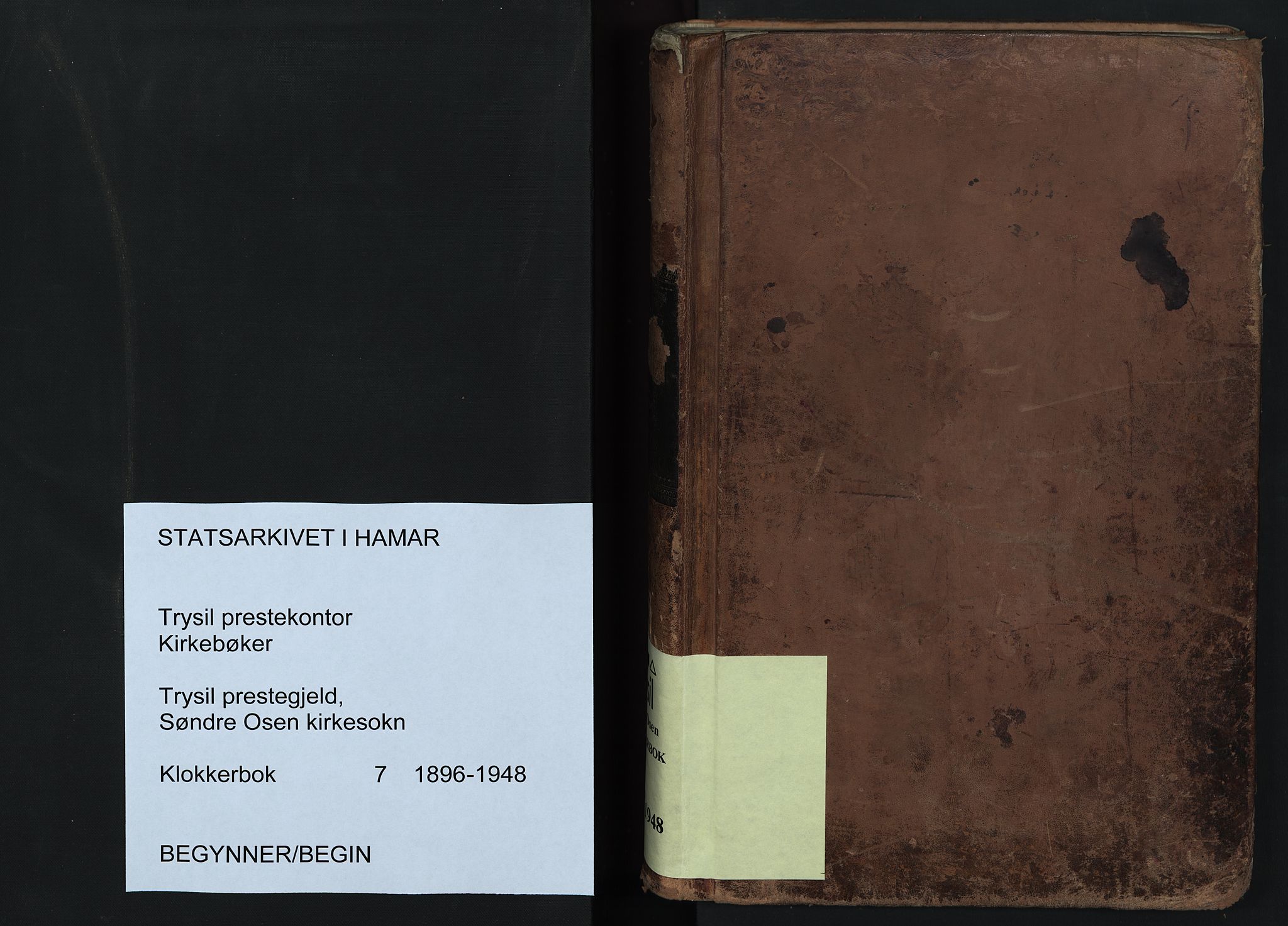 Trysil prestekontor, SAH/PREST-046/H/Ha/Hab/L0007: Parish register (copy) no. 7, 1896-1948