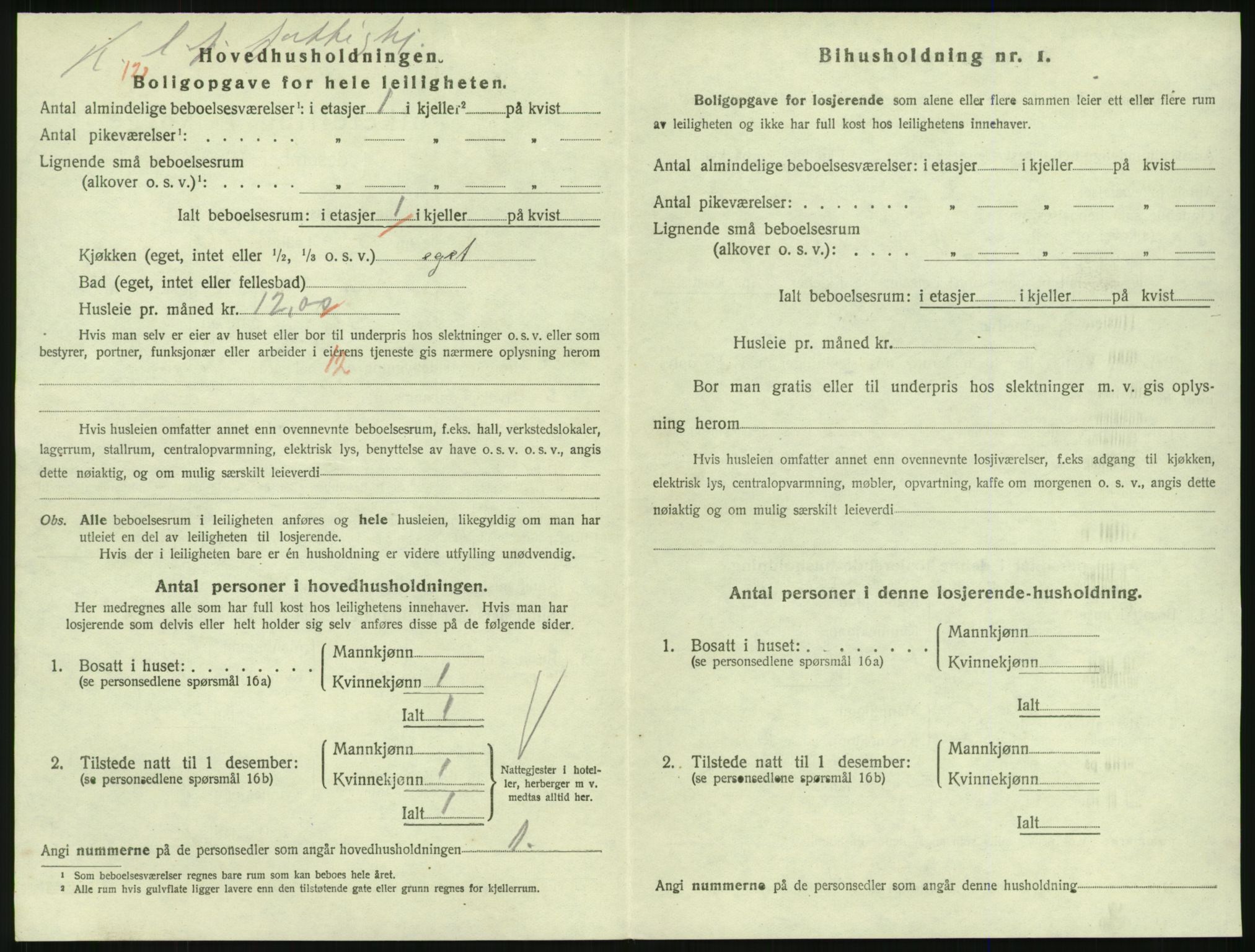 SAKO, 1920 census for Larvik, 1920, p. 5485