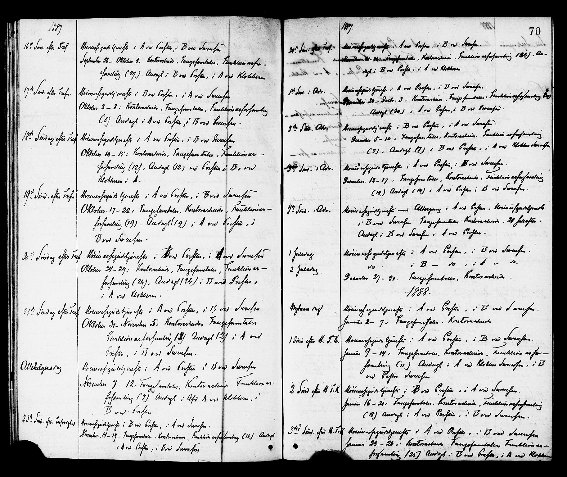 Ministerialprotokoller, klokkerbøker og fødselsregistre - Sør-Trøndelag, SAT/A-1456/624/L0482: Parish register (official) no. 624A03, 1870-1918, p. 70