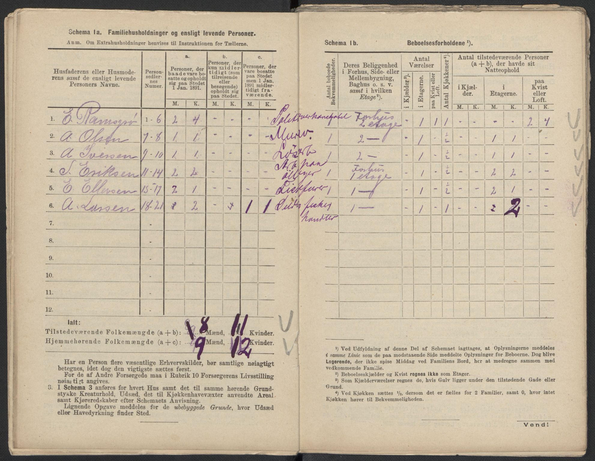 RA, 1891 Census for 1301 Bergen, 1891, p. 8862