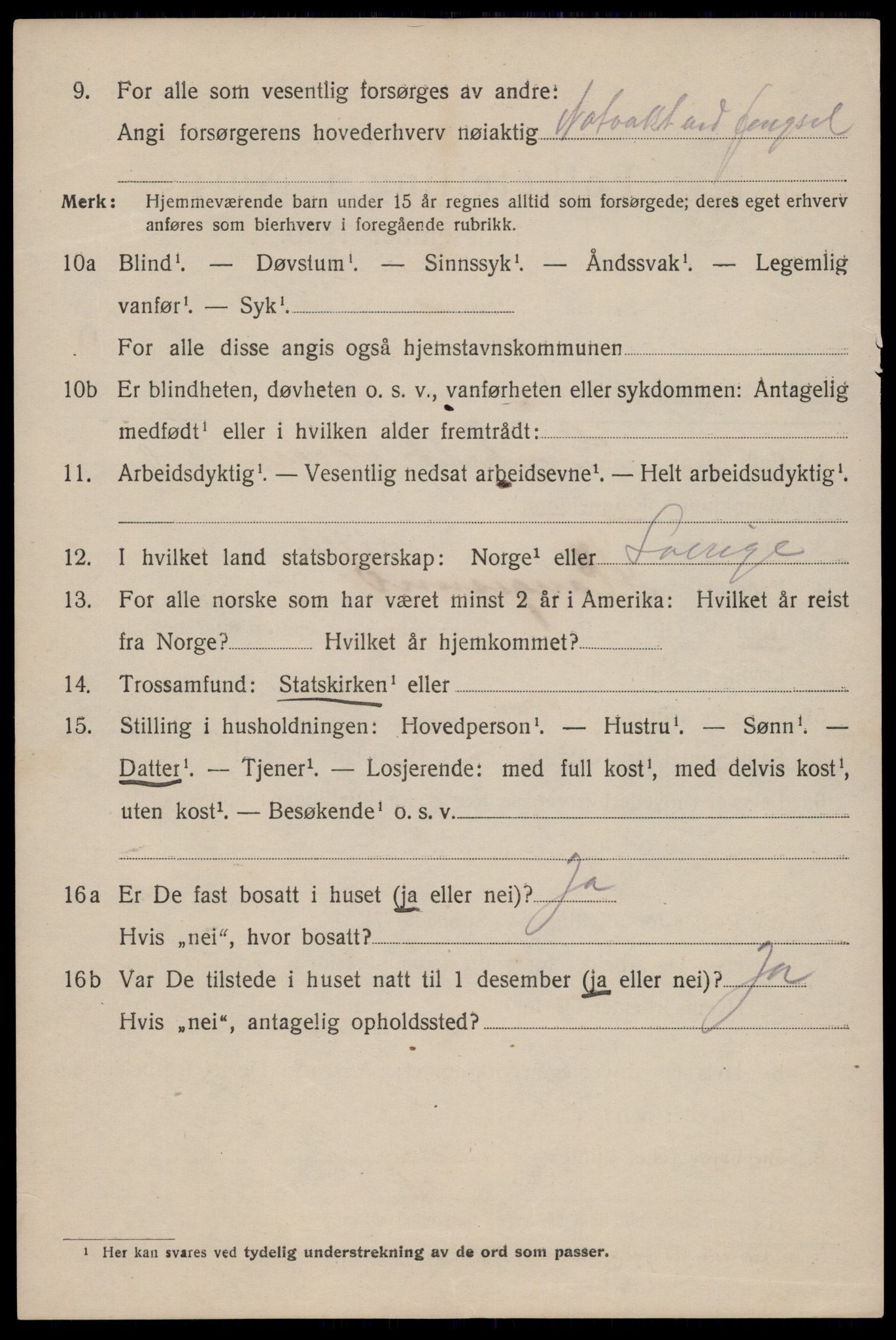 SAST, 1920 census for Haugesund, 1920, p. 32186