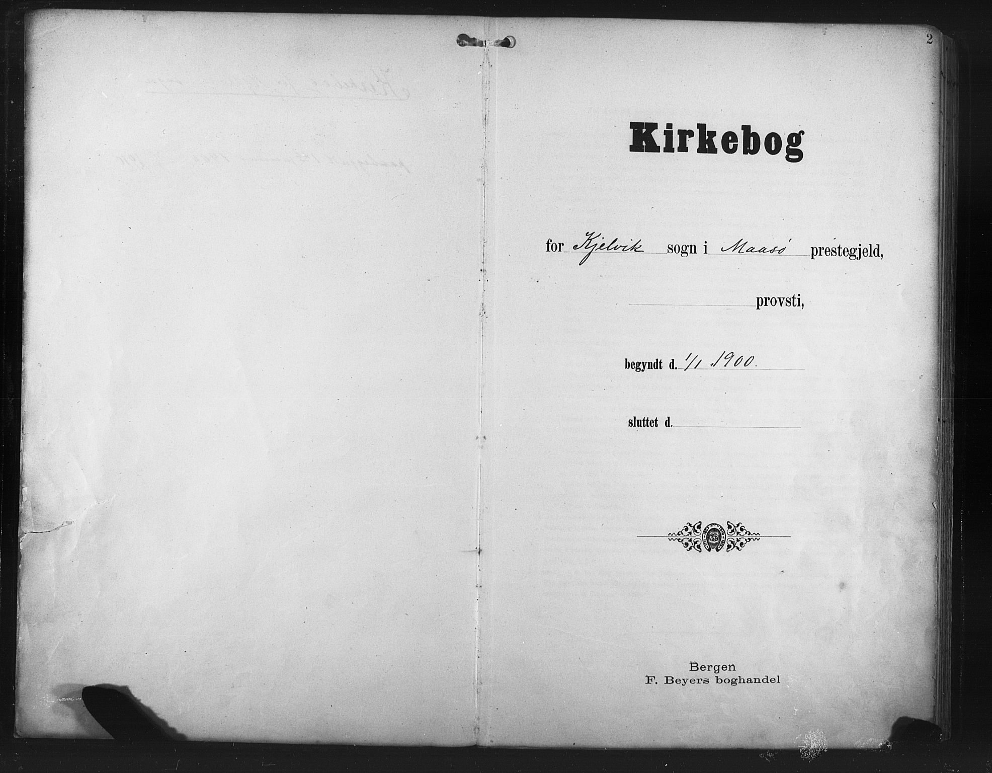 Måsøy sokneprestkontor, AV/SATØ-S-1348/H/Ha/L0008kirke: Parish register (official) no. 8, 1900-1910, p. 2