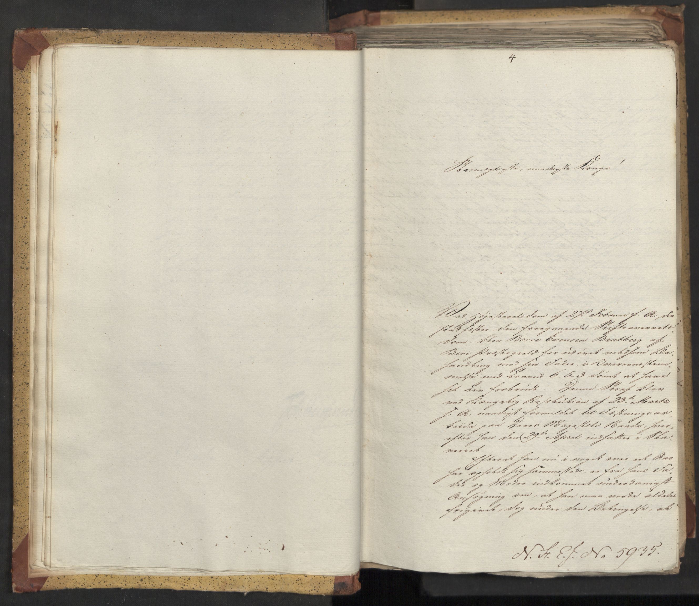 Statsrådsavdelingen i Stockholm, AV/RA-S-1003/D/Da/L0031: Regjeringsinnstillinger nr. 5932-6139, 1822, p. 11