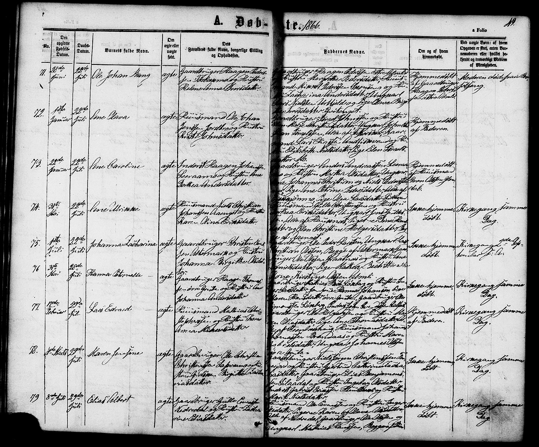 Ministerialprotokoller, klokkerbøker og fødselsregistre - Nordland, AV/SAT-A-1459/827/L0393: Parish register (official) no. 827A05, 1863-1883, p. 49