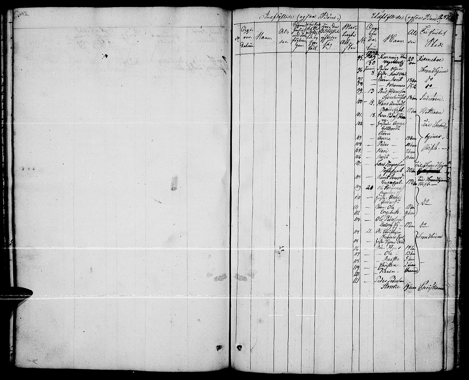 Fron prestekontor, AV/SAH-PREST-078/H/Ha/Haa/L0003: Parish register (official) no. 3, 1828-1838, p. 257