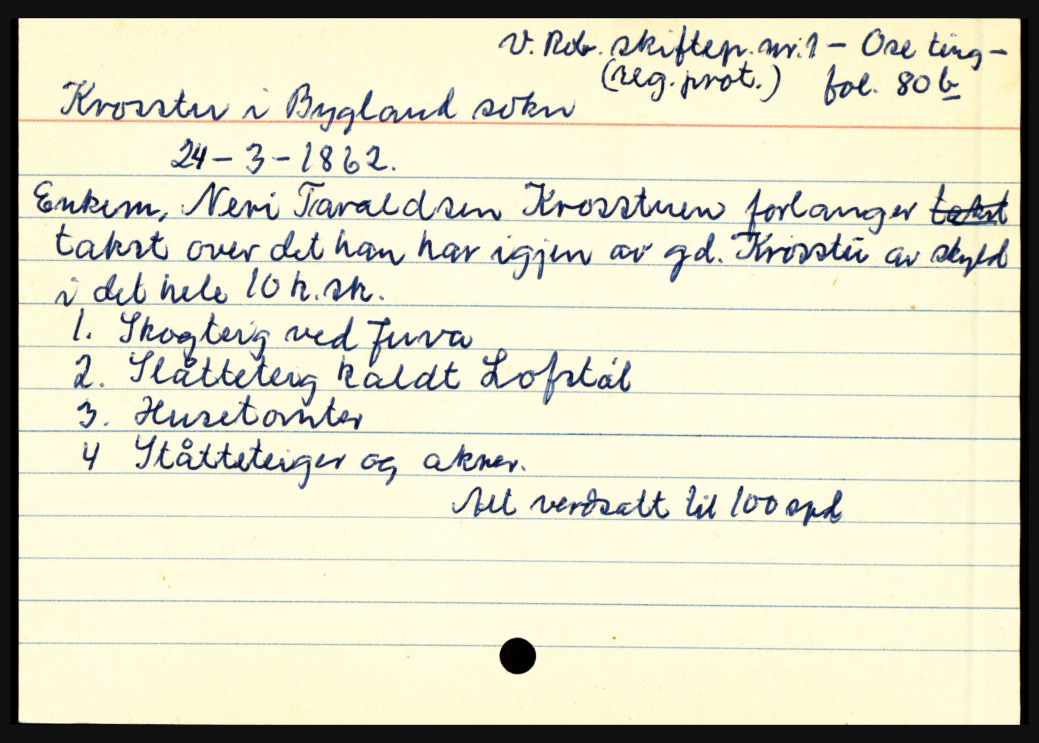 Setesdal sorenskriveri, SAK/1221-0011/H, p. 6519