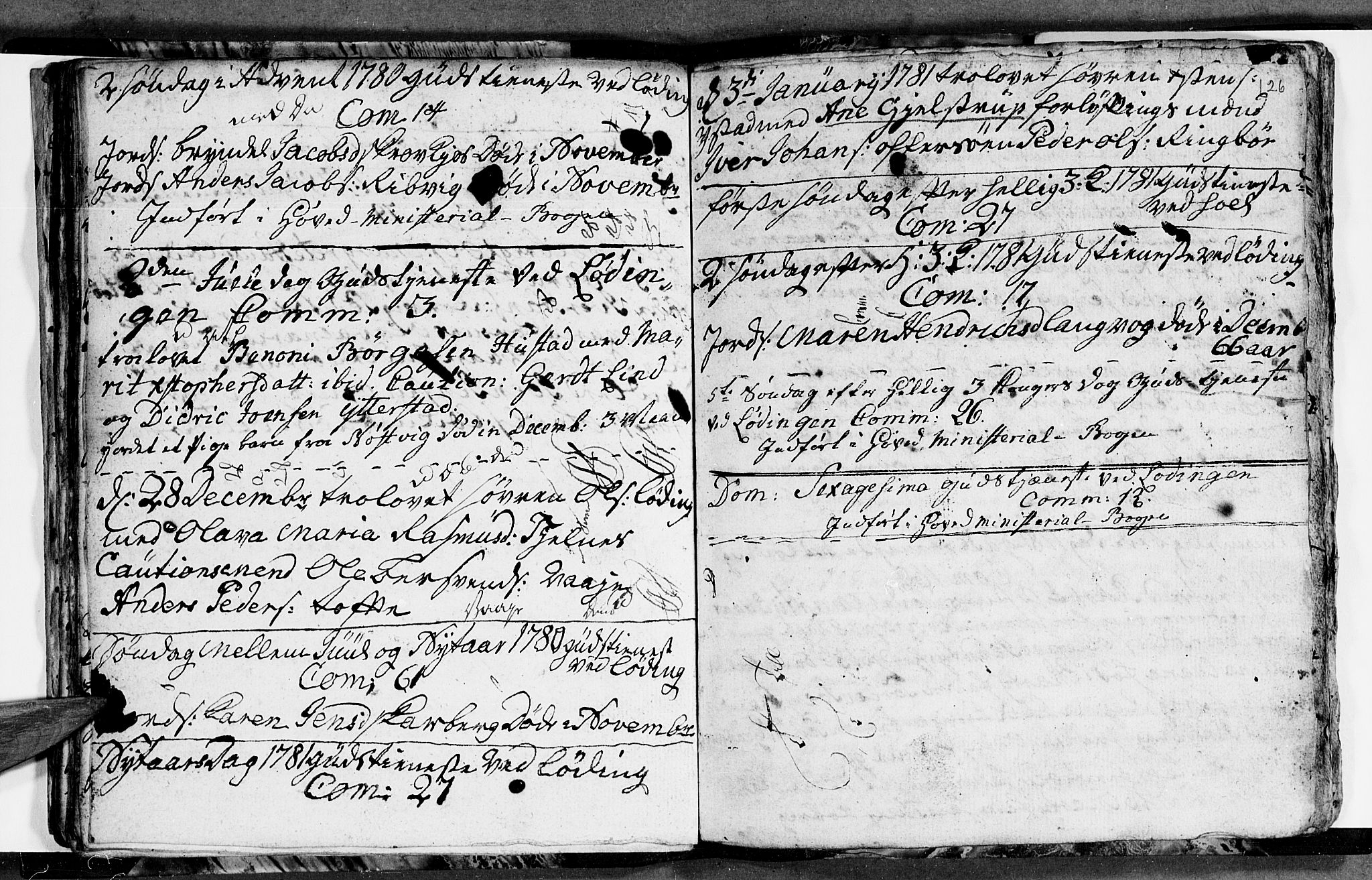 Ministerialprotokoller, klokkerbøker og fødselsregistre - Nordland, AV/SAT-A-1459/872/L1030: Parish register (official) no. 872A05, 1775-1786, p. 26