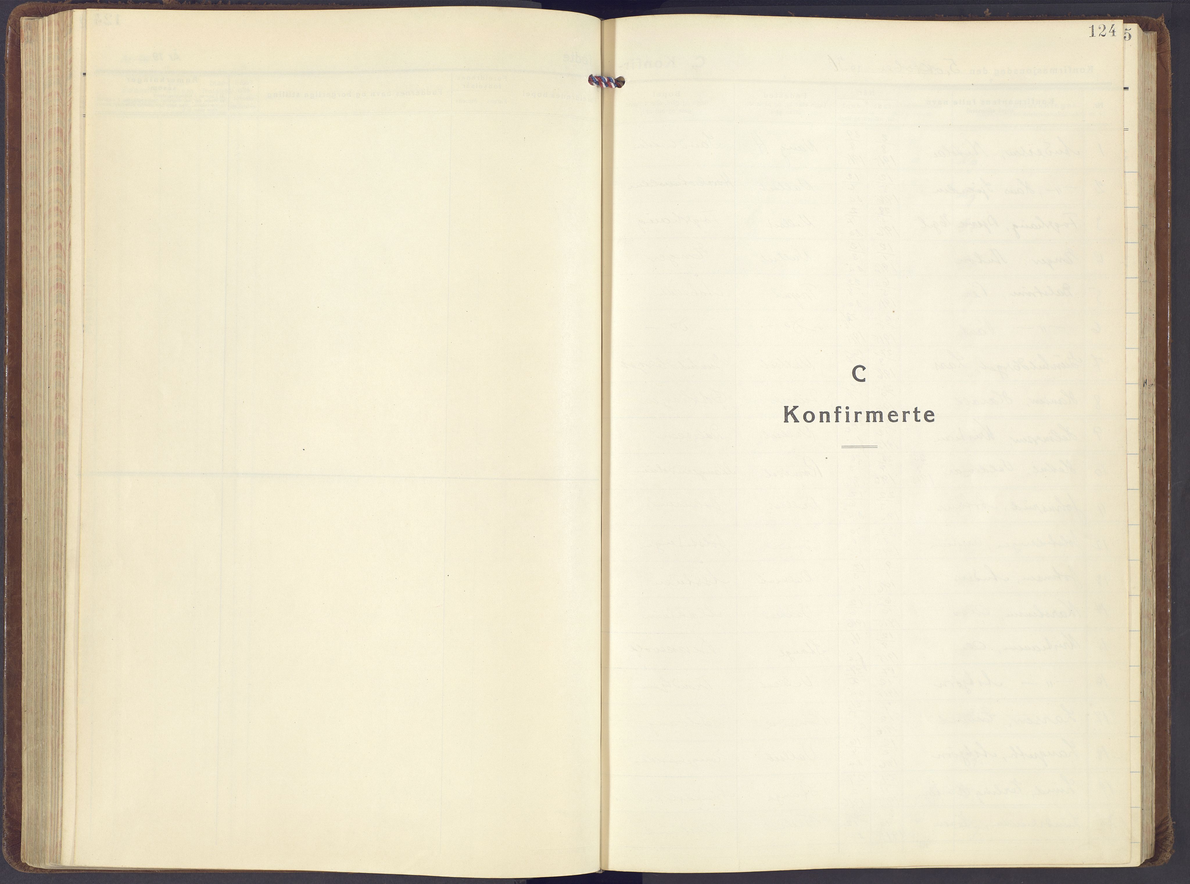 Romedal prestekontor, AV/SAH-PREST-004/K/L0013: Parish register (official) no. 13, 1930-1949, p. 124