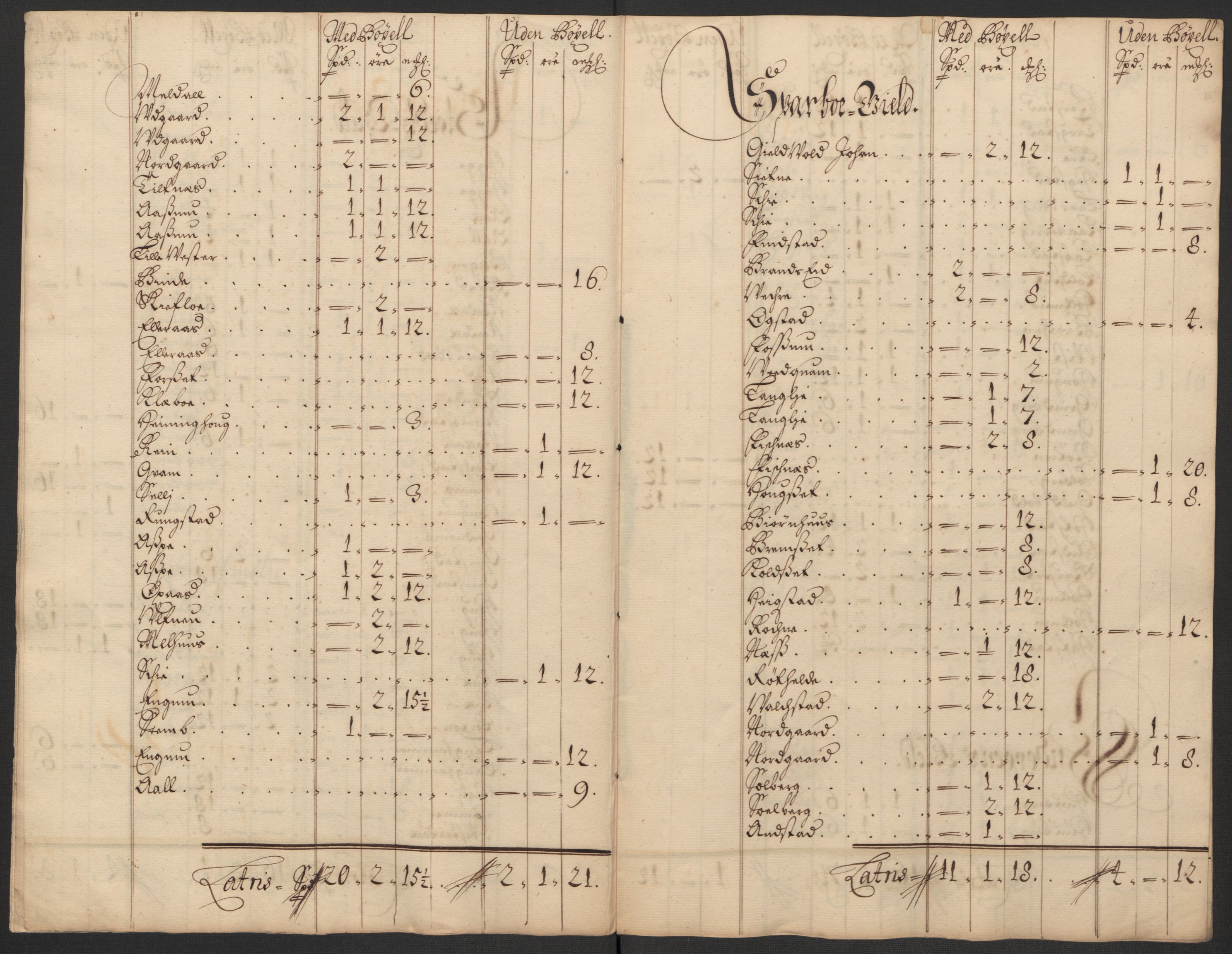 Rentekammeret inntil 1814, Reviderte regnskaper, Fogderegnskap, RA/EA-4092/R63/L4310: Fogderegnskap Inderøy, 1698-1699, p. 294