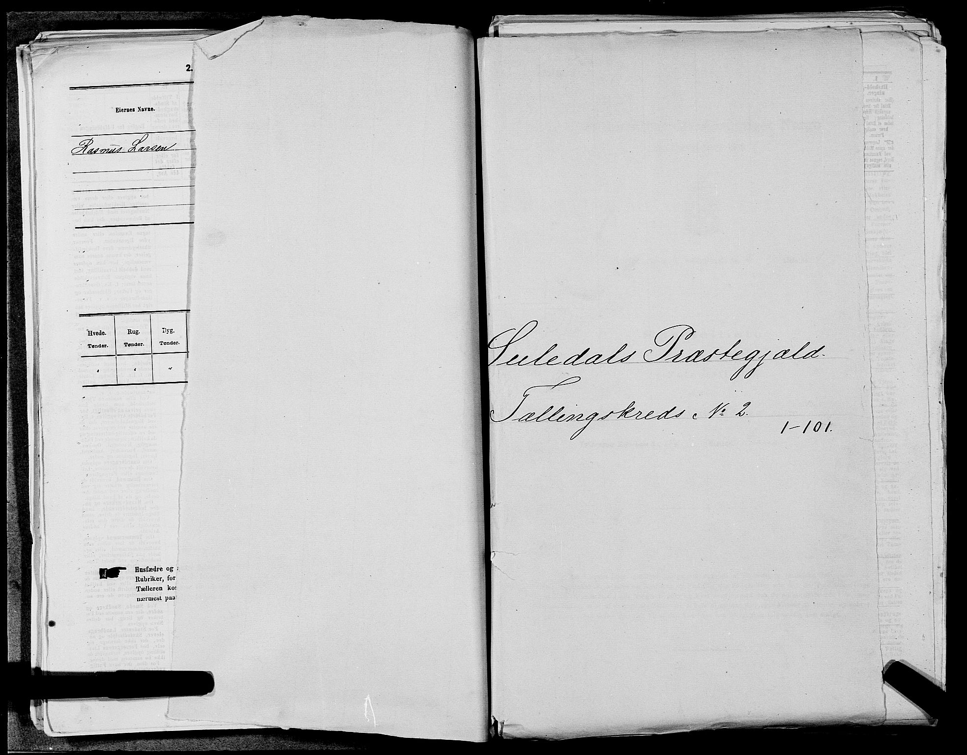 SAST, 1875 census for 1134P Suldal, 1875, p. 167