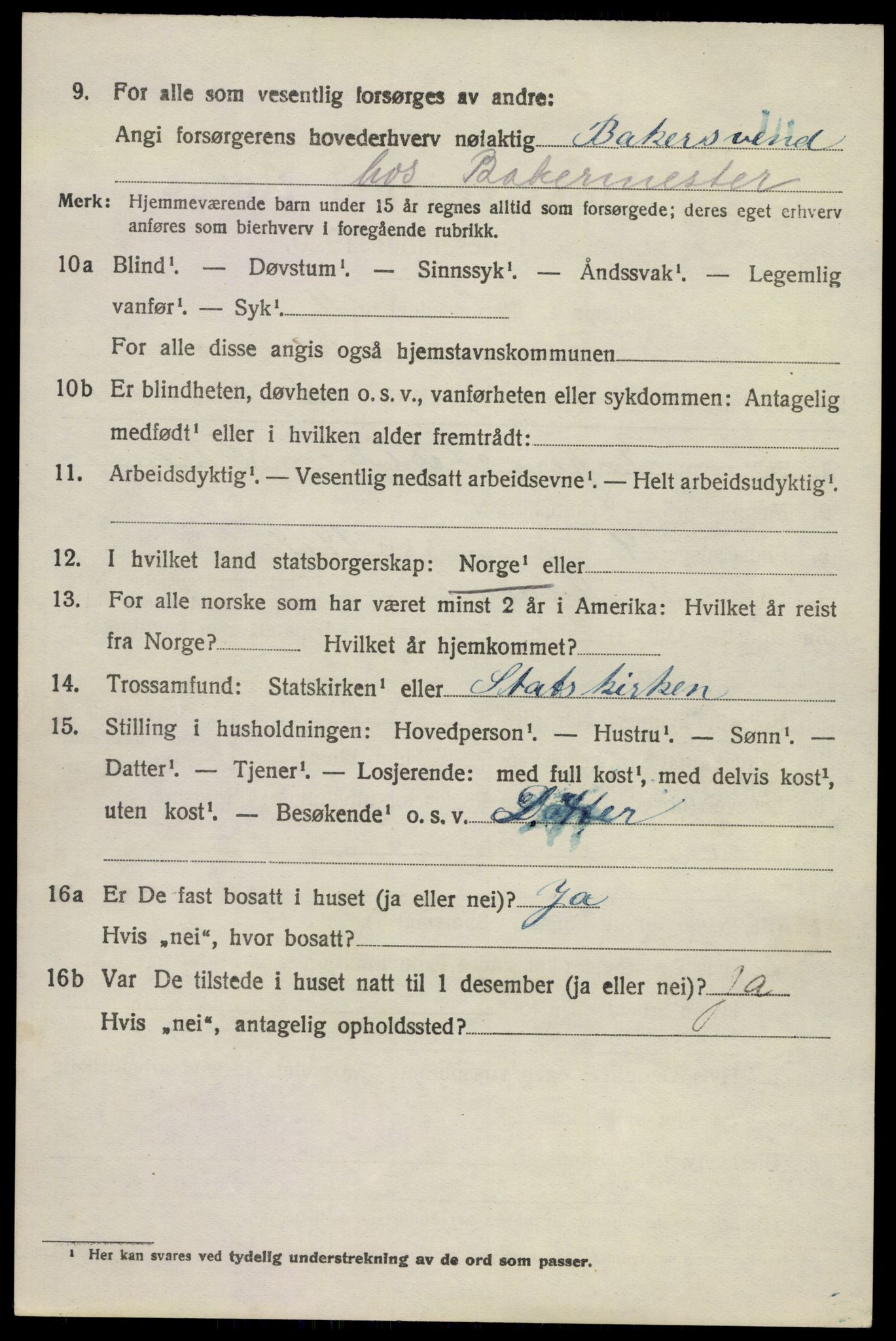 SAKO, 1920 census for Hedrum, 1920, p. 2822
