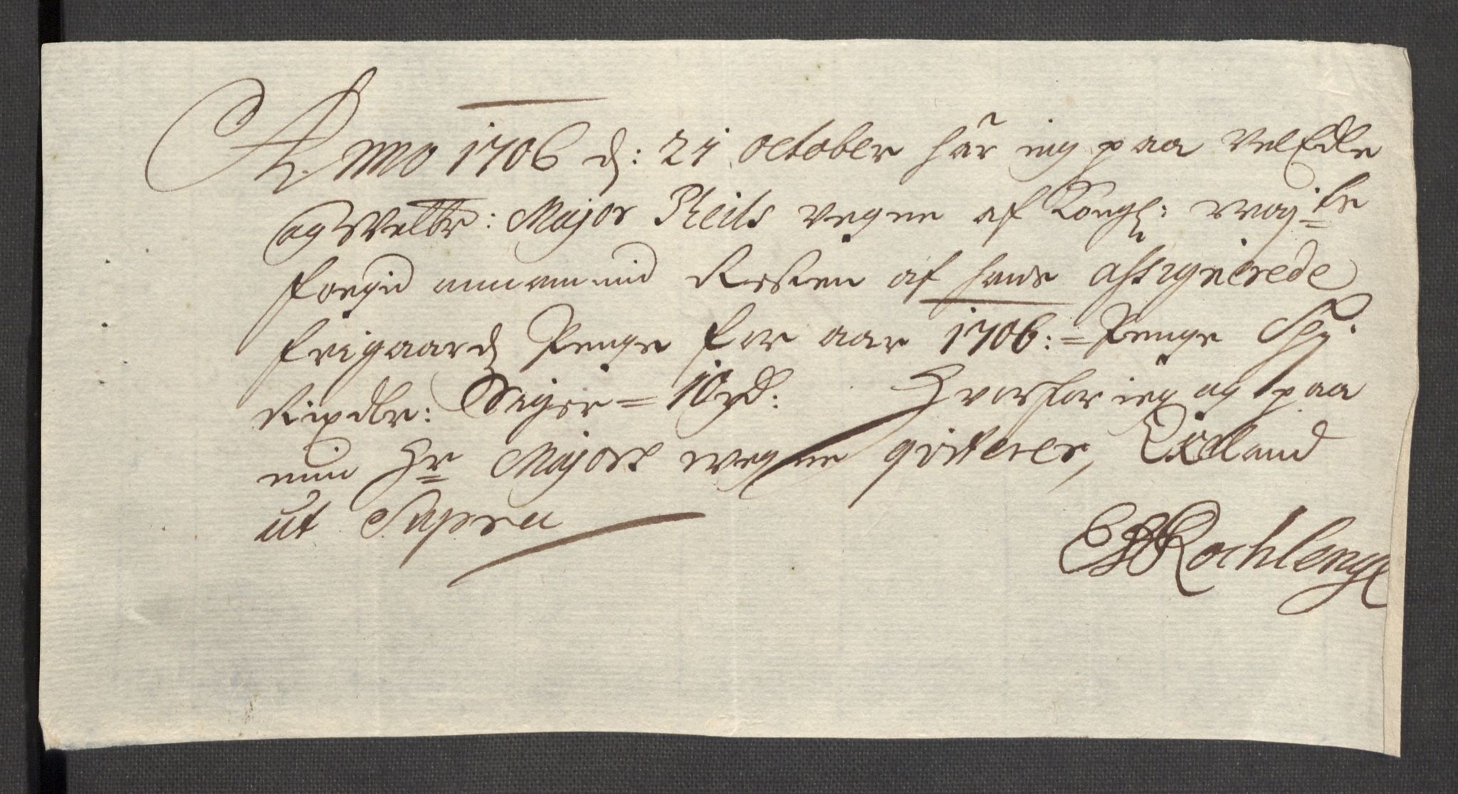 Rentekammeret inntil 1814, Reviderte regnskaper, Fogderegnskap, AV/RA-EA-4092/R48/L2984: Fogderegnskap Sunnhordland og Hardanger, 1706-1707, p. 194