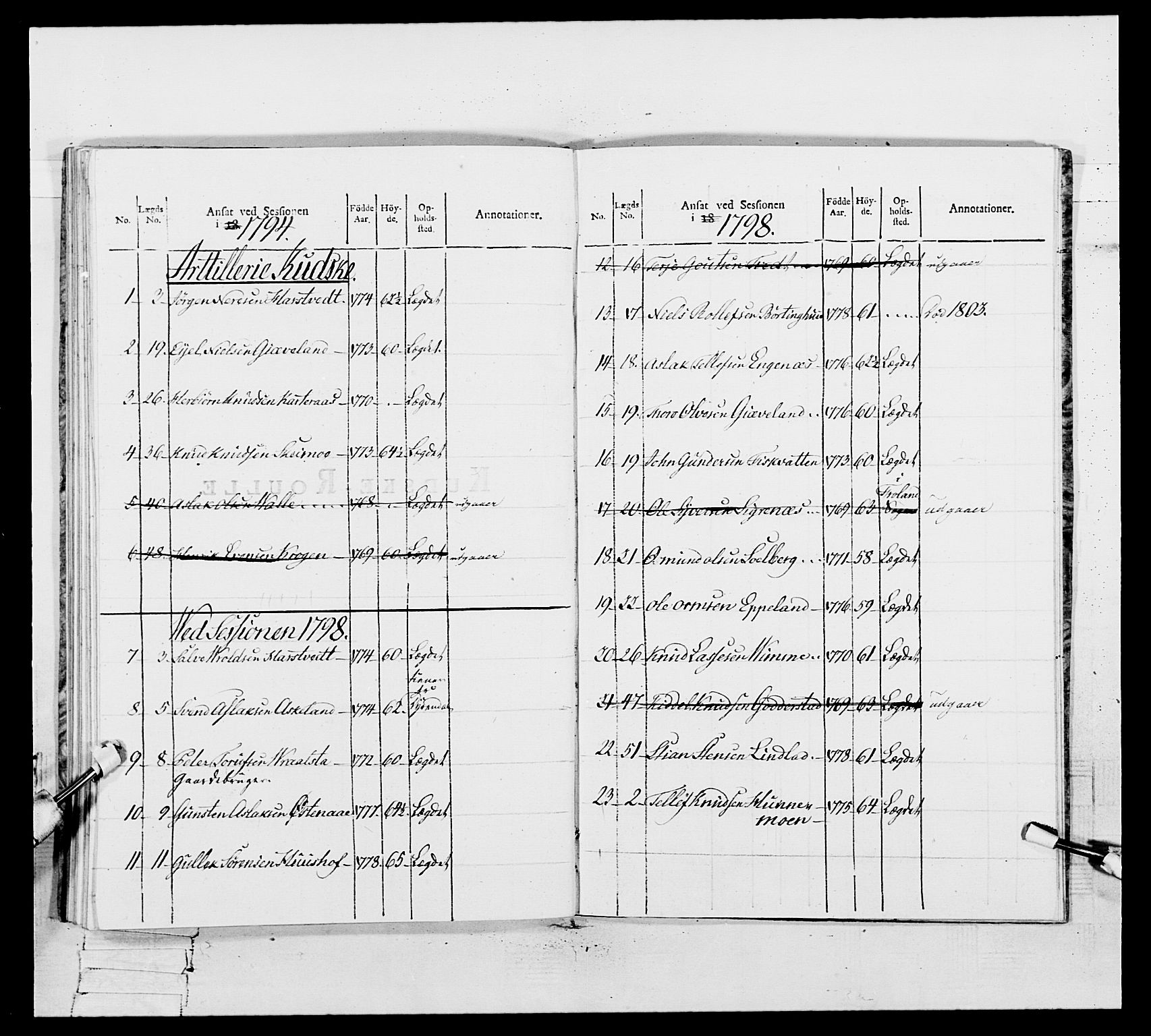 Generalitets- og kommissariatskollegiet, Det kongelige norske kommissariatskollegium, AV/RA-EA-5420/E/Eh/L0109: Vesterlenske nasjonale infanteriregiment, 1806, p. 312