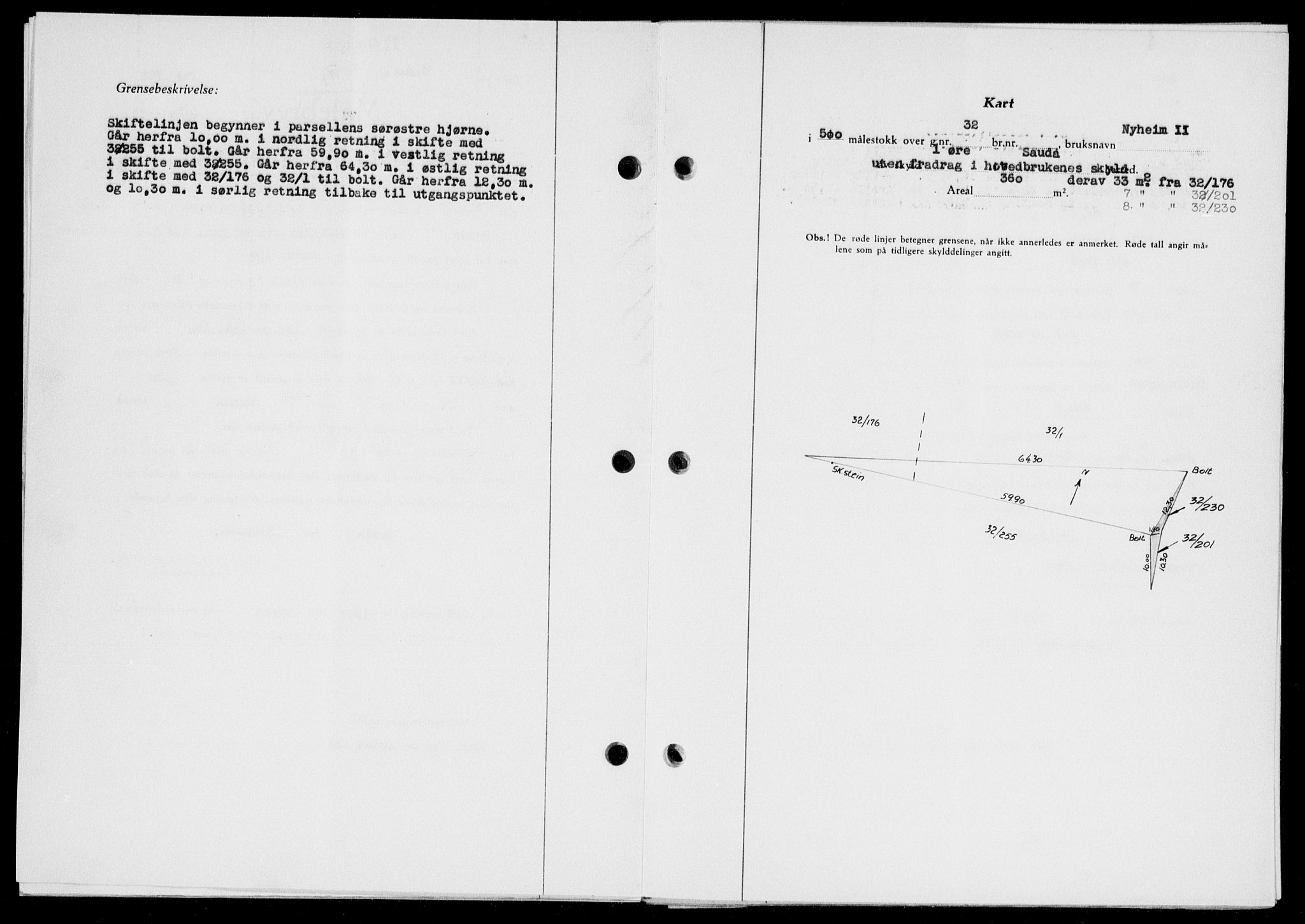 Ryfylke tingrett, SAST/A-100055/001/II/IIB/L0135: Mortgage book no. 114, 1956-1957, Diary no: : 294/1957