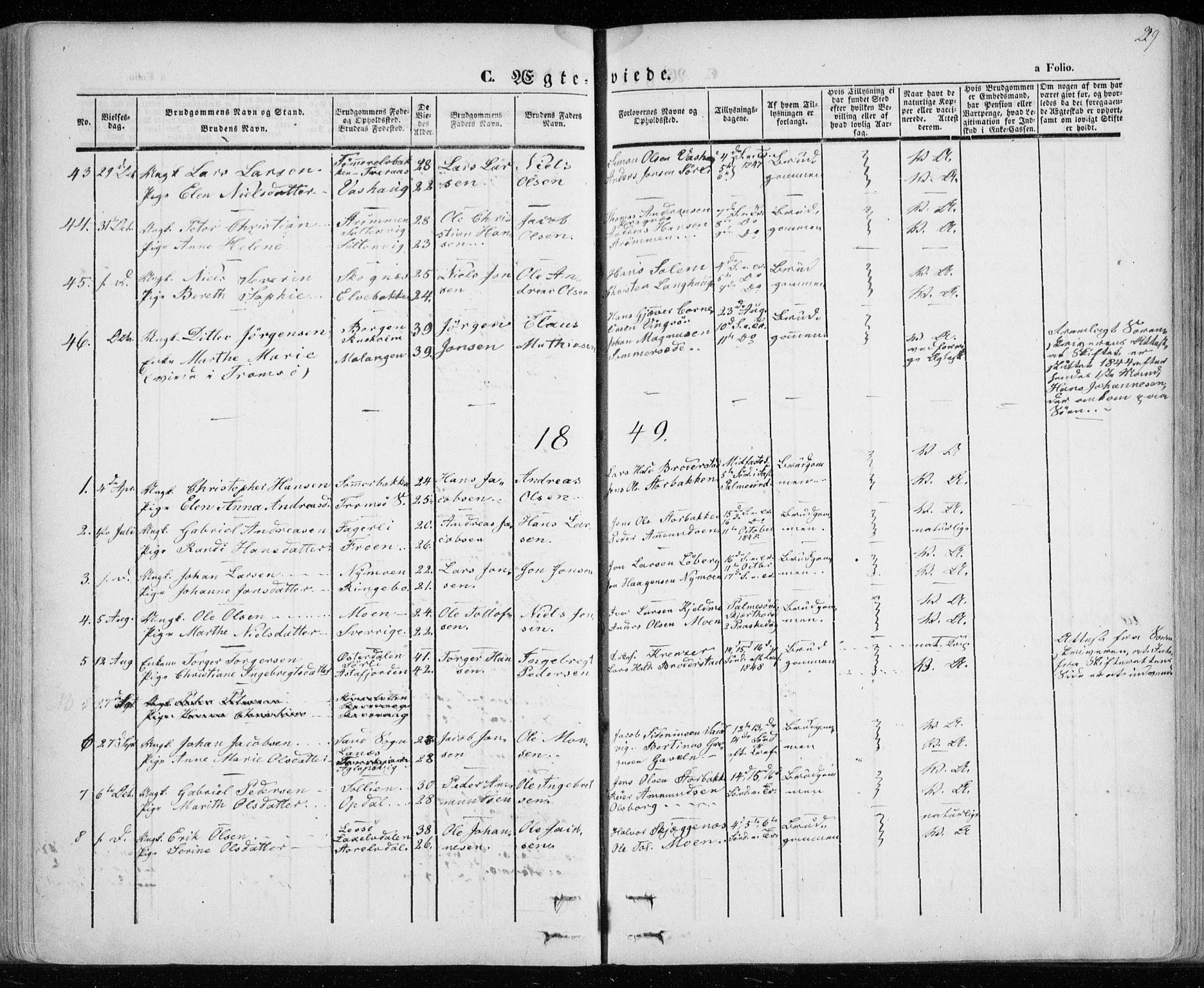 Lenvik sokneprestembete, AV/SATØ-S-1310/H/Ha/Haa/L0006kirke: Parish register (official) no. 6, 1845-1854, p. 229