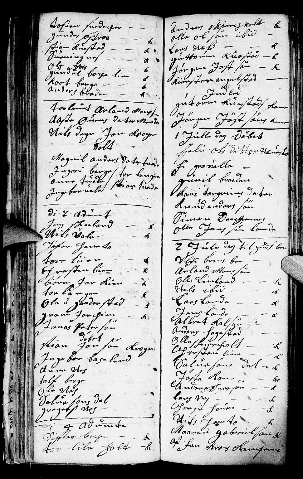 Holt sokneprestkontor, AV/SAK-1111-0021/F/Fb/L0002: Parish register (copy) no. B 2, 1715-1727, p. 94