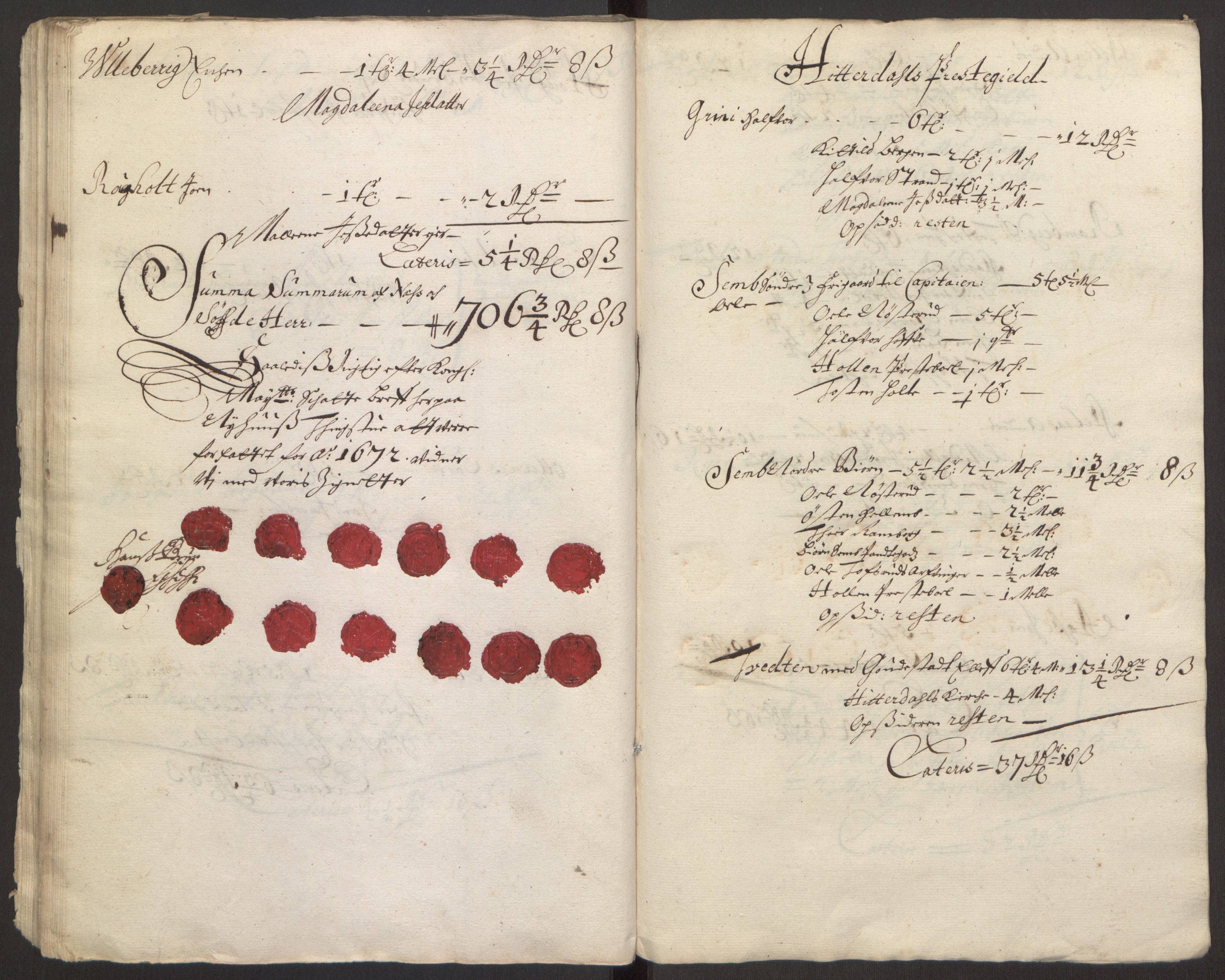 Rentekammeret inntil 1814, Reviderte regnskaper, Fogderegnskap, RA/EA-4092/R35/L2060: Fogderegnskap Øvre og Nedre Telemark, 1671-1672, p. 271