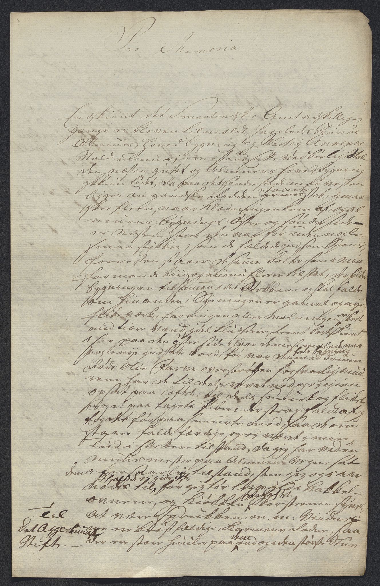 Kristiania tukthus, AV/SAO-A-10644/A/Ad/Adc/L0001: Innkomne skriv, 1740-1789, p. 395