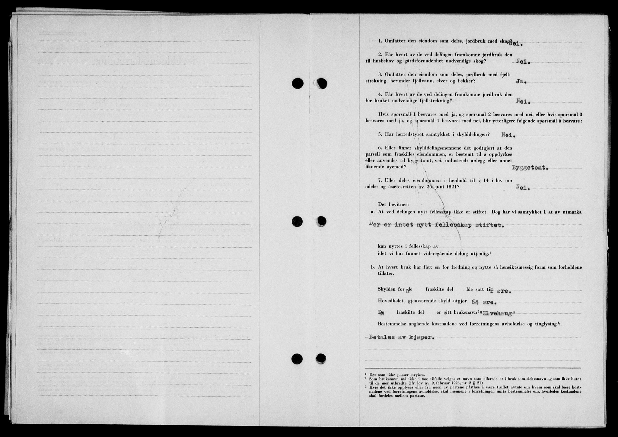 Lofoten sorenskriveri, SAT/A-0017/1/2/2C/L0017a: Mortgage book no. 17a, 1947-1948, Diary no: : 1825/1947