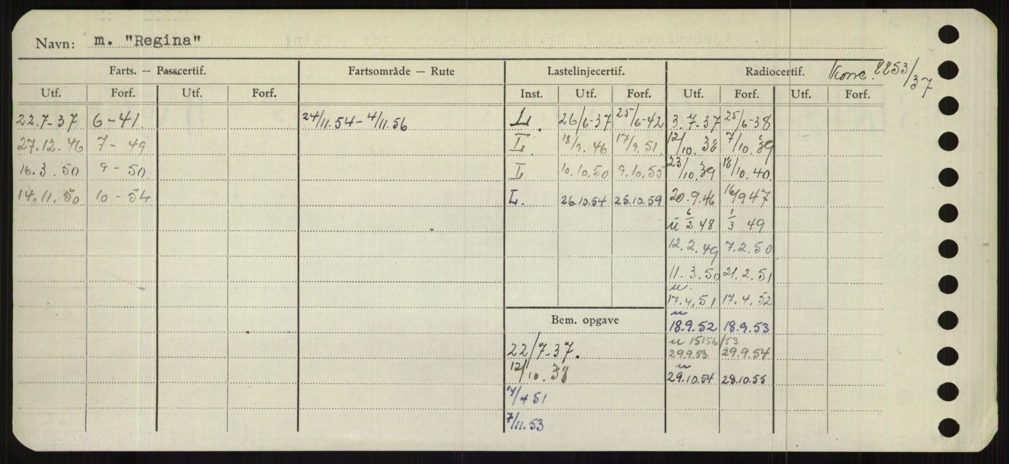 Sjøfartsdirektoratet med forløpere, Skipsmålingen, RA/S-1627/H/Hb/L0004: Fartøy, O-S, p. 192