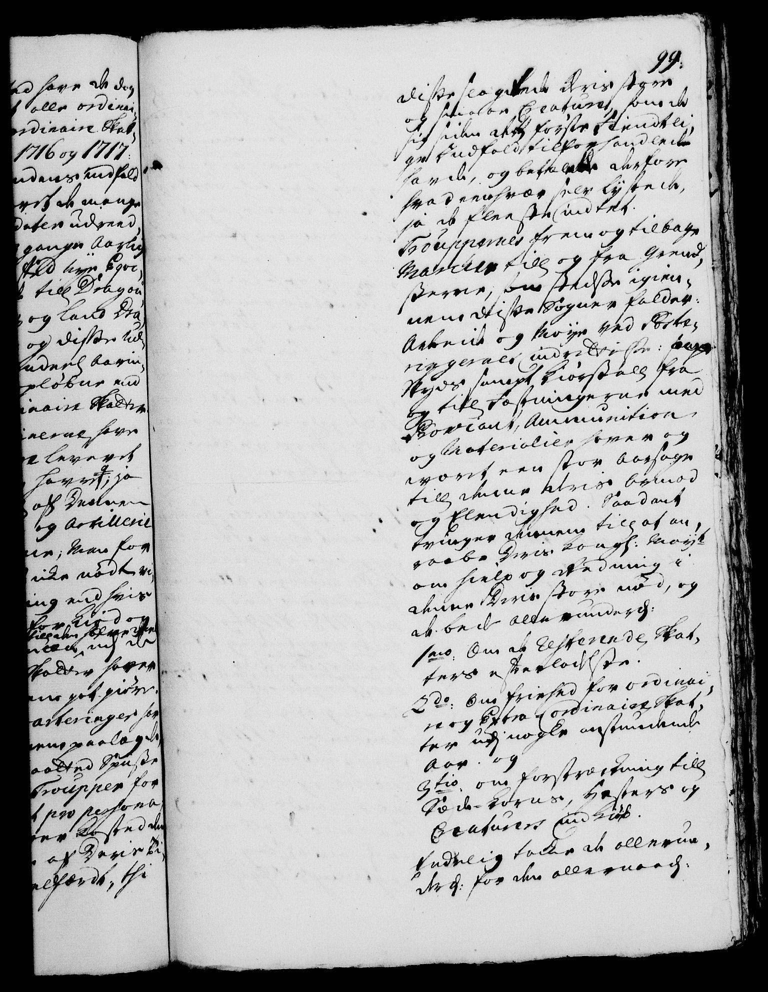 Rentekammeret, Kammerkanselliet, RA/EA-3111/G/Gh/Gha/L0002: Norsk ekstraktmemorialprotokoll, sak. 376-599 (merket RK 53.47), 1720, p. 99