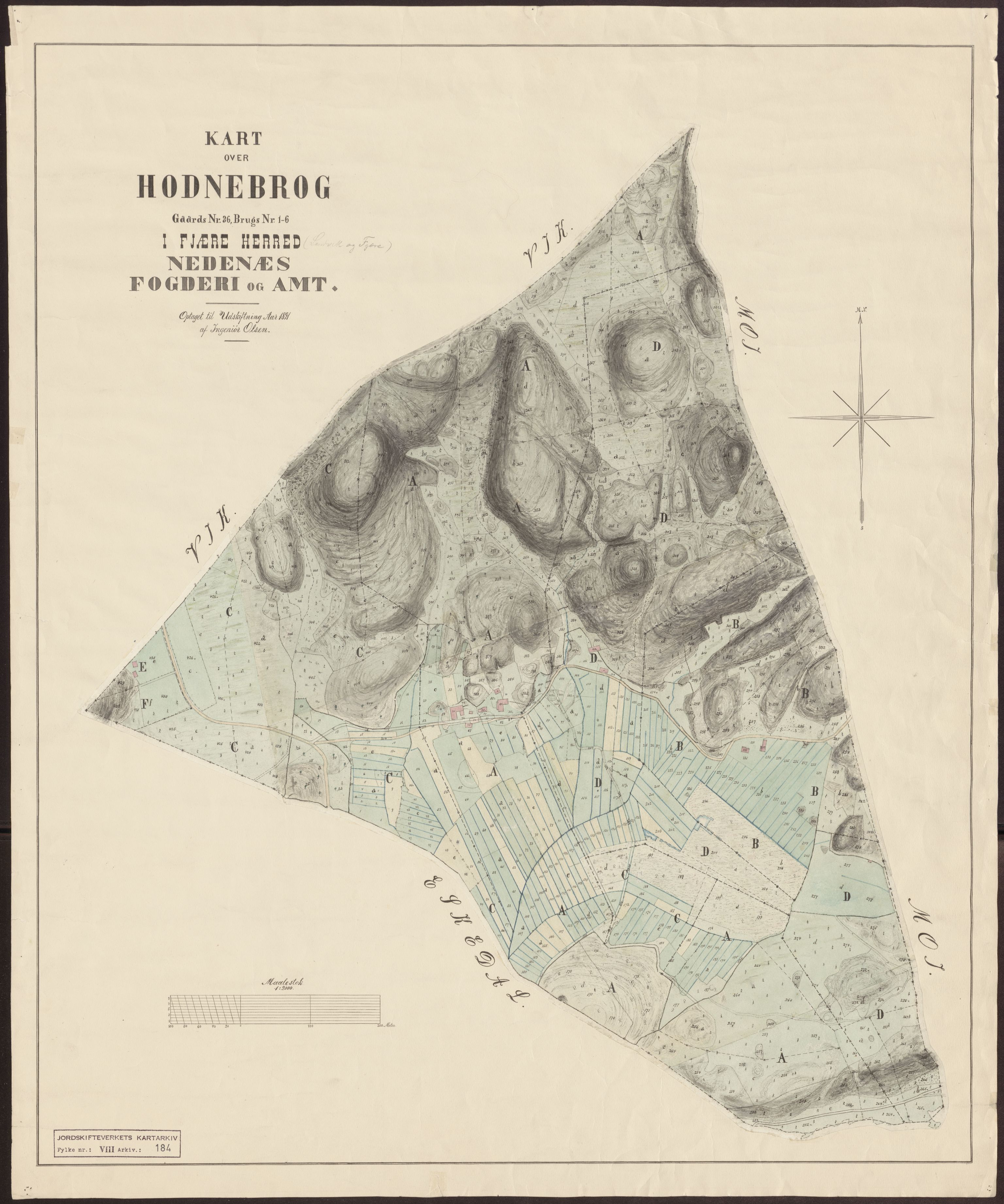 Jordskifteverkets kartarkiv, RA/S-3929/T, 1859-1988, p. 218