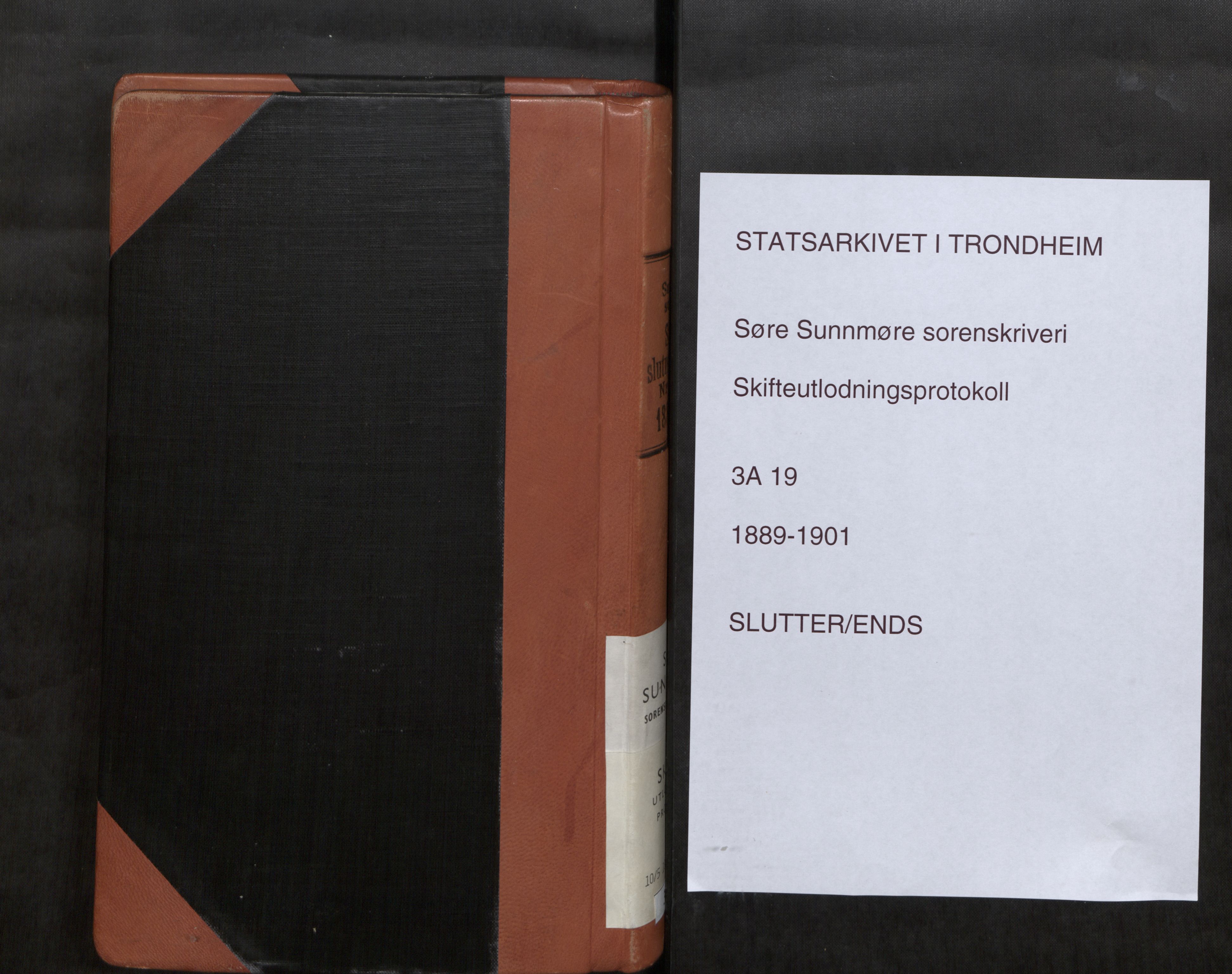 Søre Sunnmøre sorenskriveri, SAT/A-4122/1/3/3A/L0019: Skifte- / Skifteutloddings- / Skifteslutningsprotokollar, 1889-1901
