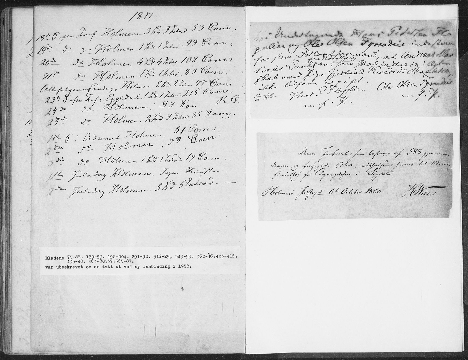 Sigdal kirkebøker, AV/SAKO-A-245/F/Fa/L0009b: Parish register (official) no. I 9B, 1860-1871