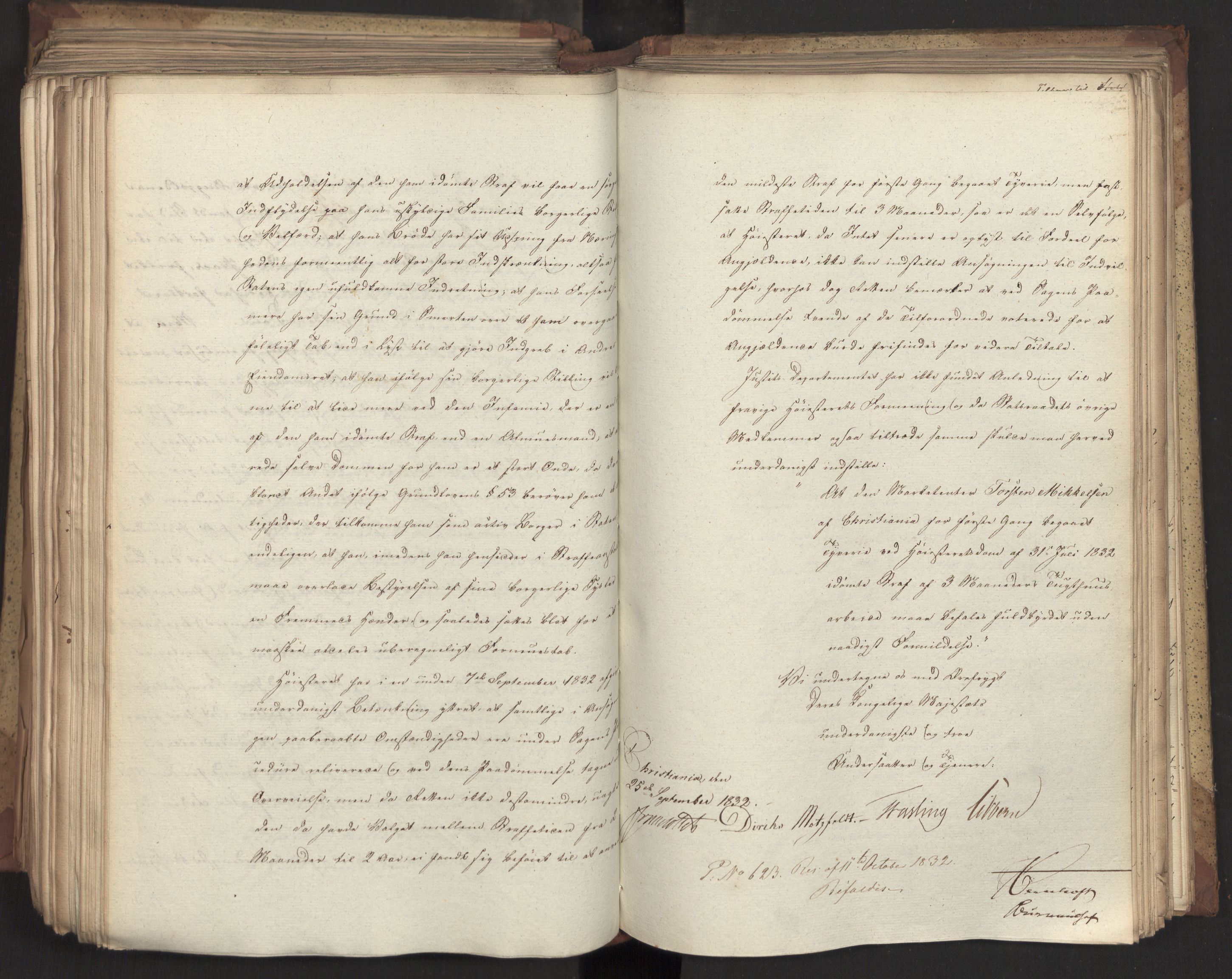 Statsrådsavdelingen i Stockholm, AV/RA-S-1003/D/Da/L0079: Regjeringsinnstillinger nr. 2400-2549, 1832, p. 381