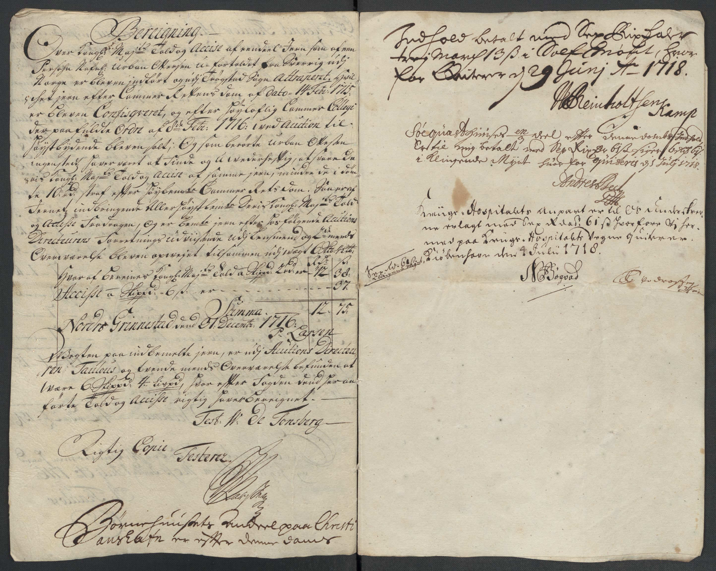 Rentekammeret inntil 1814, Reviderte regnskaper, Fogderegnskap, AV/RA-EA-4092/R07/L0314: Fogderegnskap Rakkestad, Heggen og Frøland, 1718, p. 136