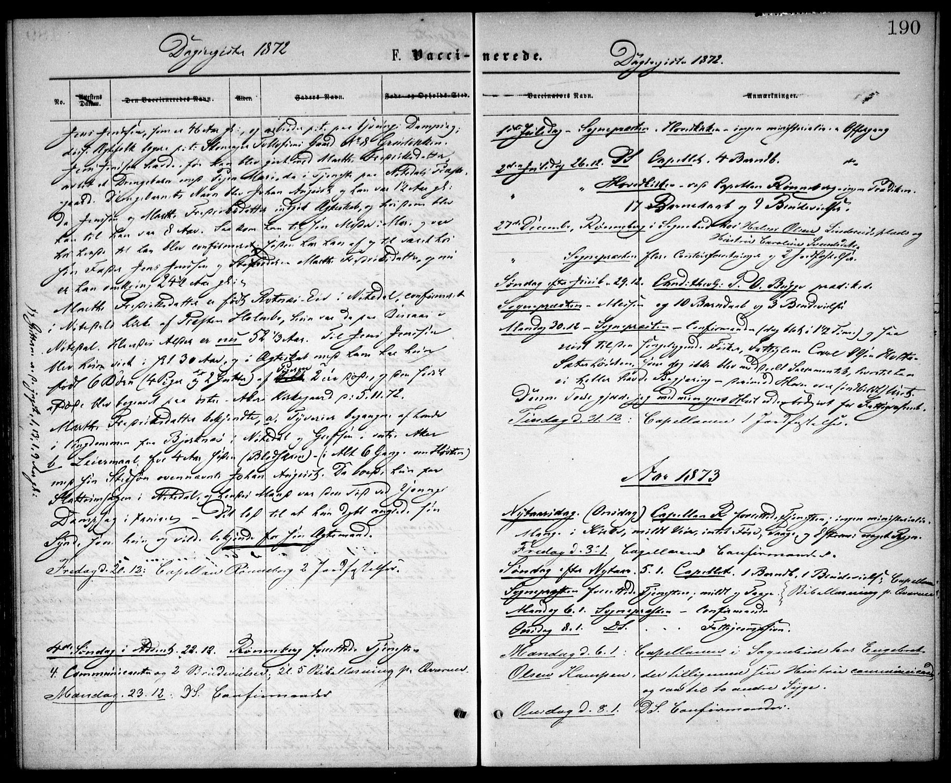 Østre Aker prestekontor Kirkebøker, SAO/A-10840/F/Fa/L0002: Parish register (official) no. I 2, 1861-1878, p. 190