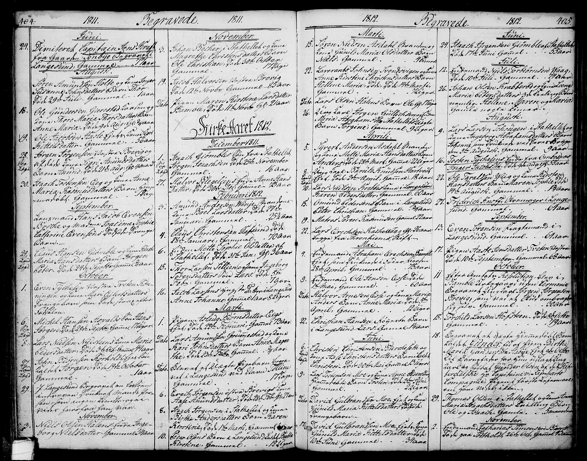 Bamble kirkebøker, SAKO/A-253/F/Fa/L0002: Parish register (official) no. I 2, 1775-1814, p. 404-405