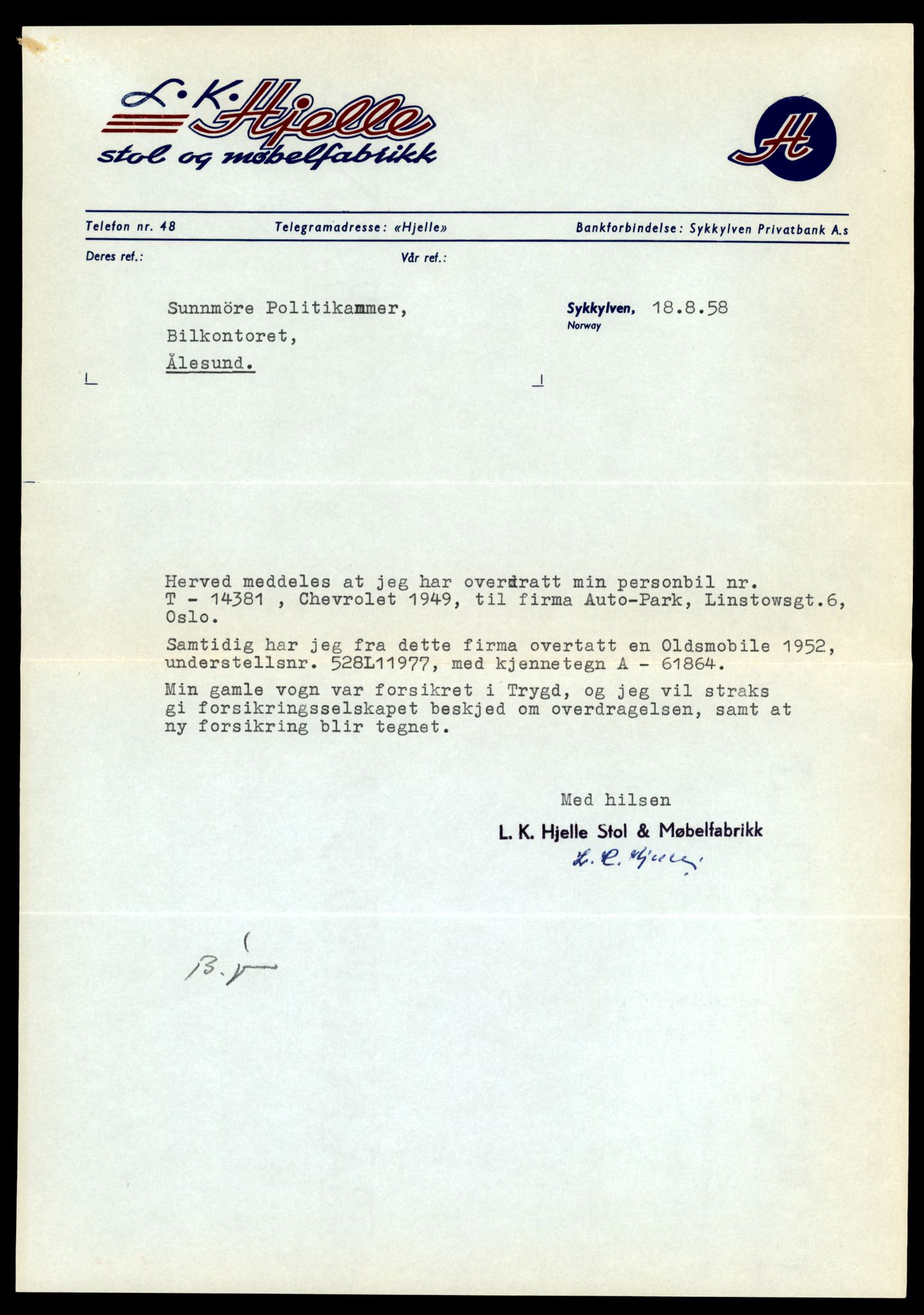 Møre og Romsdal vegkontor - Ålesund trafikkstasjon, AV/SAT-A-4099/F/Fe/L0045: Registreringskort for kjøretøy T 14320 - T 14444, 1927-1998, p. 1575