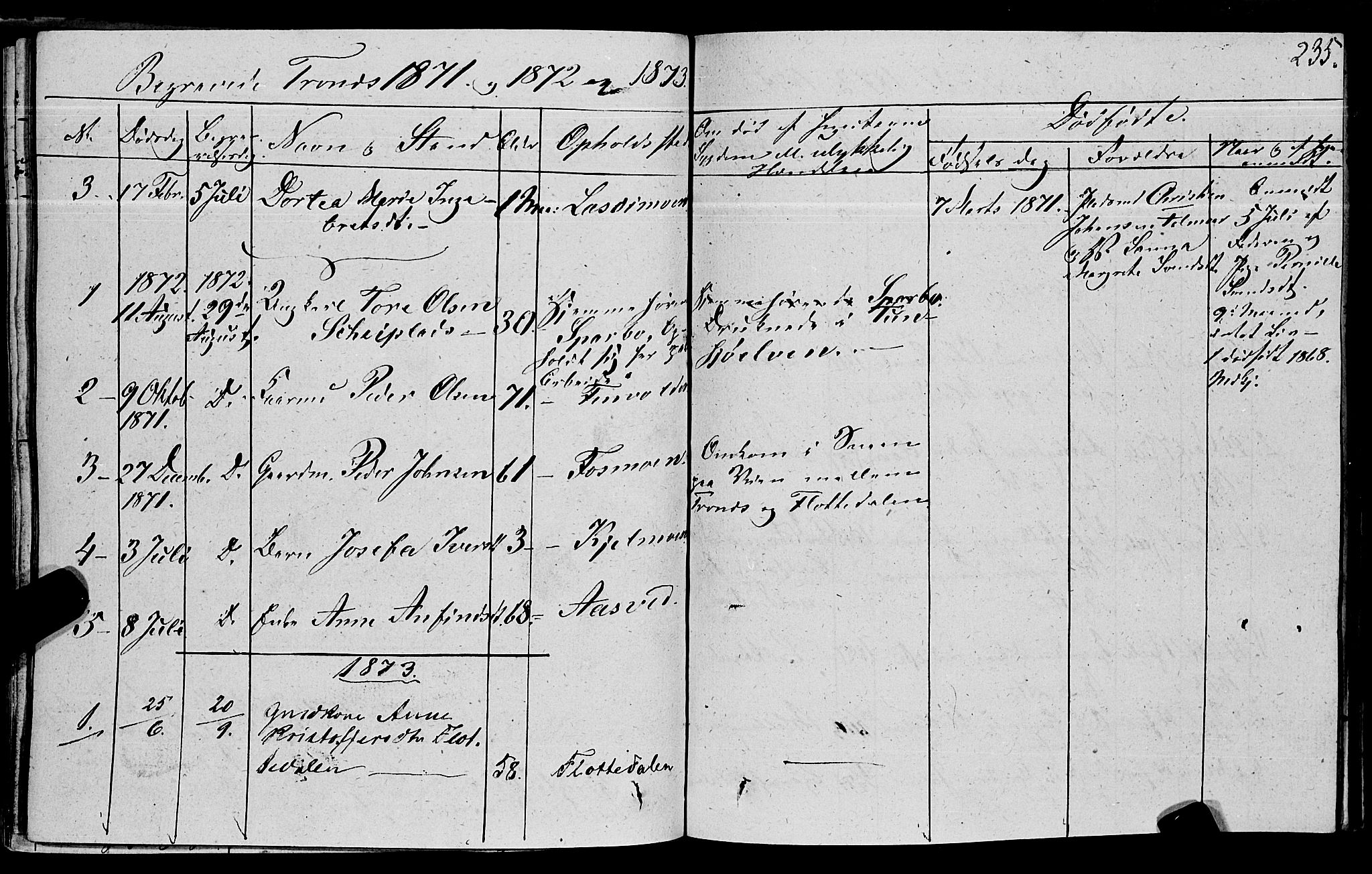 Ministerialprotokoller, klokkerbøker og fødselsregistre - Nord-Trøndelag, SAT/A-1458/762/L0538: Parish register (official) no. 762A02 /2, 1833-1879, p. 235