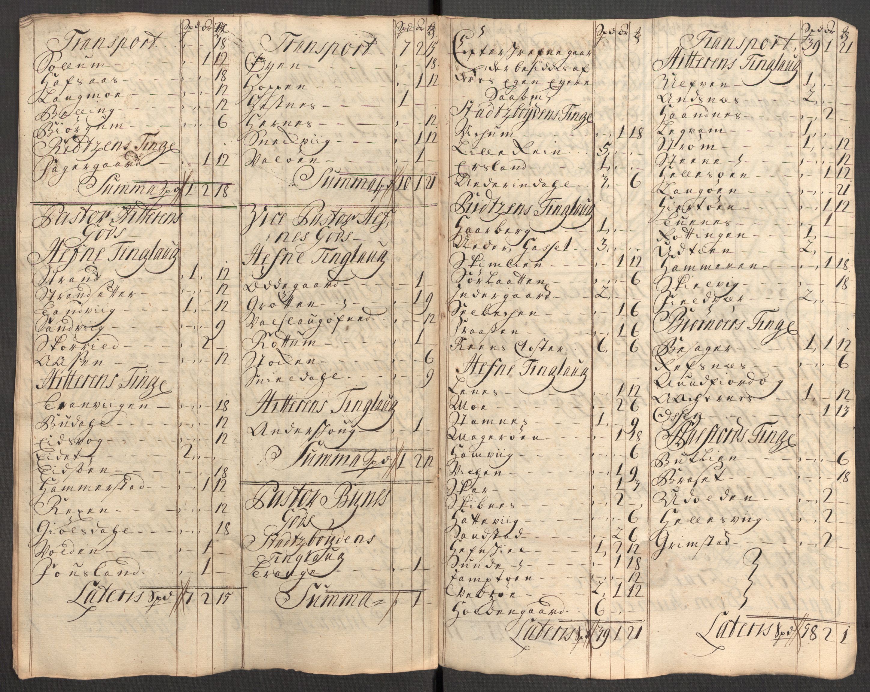 Rentekammeret inntil 1814, Reviderte regnskaper, Fogderegnskap, RA/EA-4092/R57/L3860: Fogderegnskap Fosen, 1711, p. 210