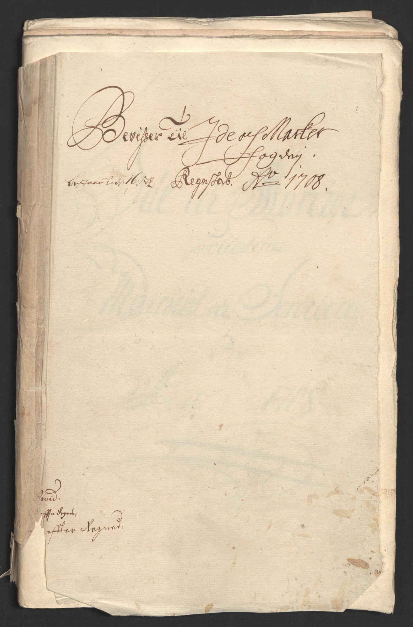 Rentekammeret inntil 1814, Reviderte regnskaper, Fogderegnskap, RA/EA-4092/R01/L0018: Fogderegnskap Idd og Marker, 1707-1709, p. 143
