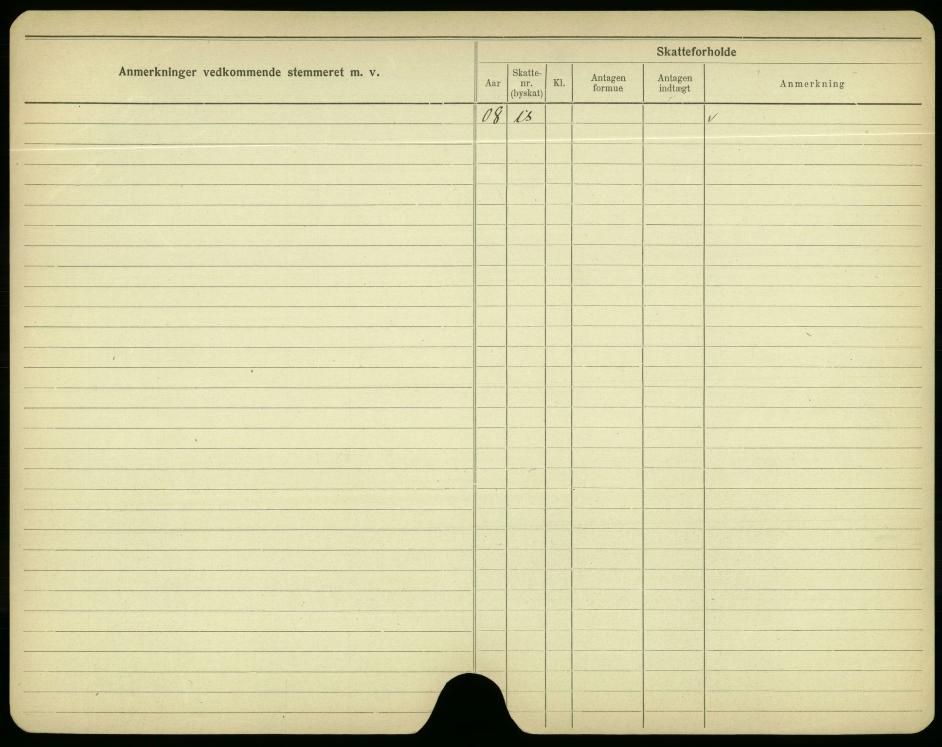 Oslo folkeregister, Registerkort, SAO/A-11715/F/Fa/Fac/L0003: Menn, 1906-1914, p. 476b