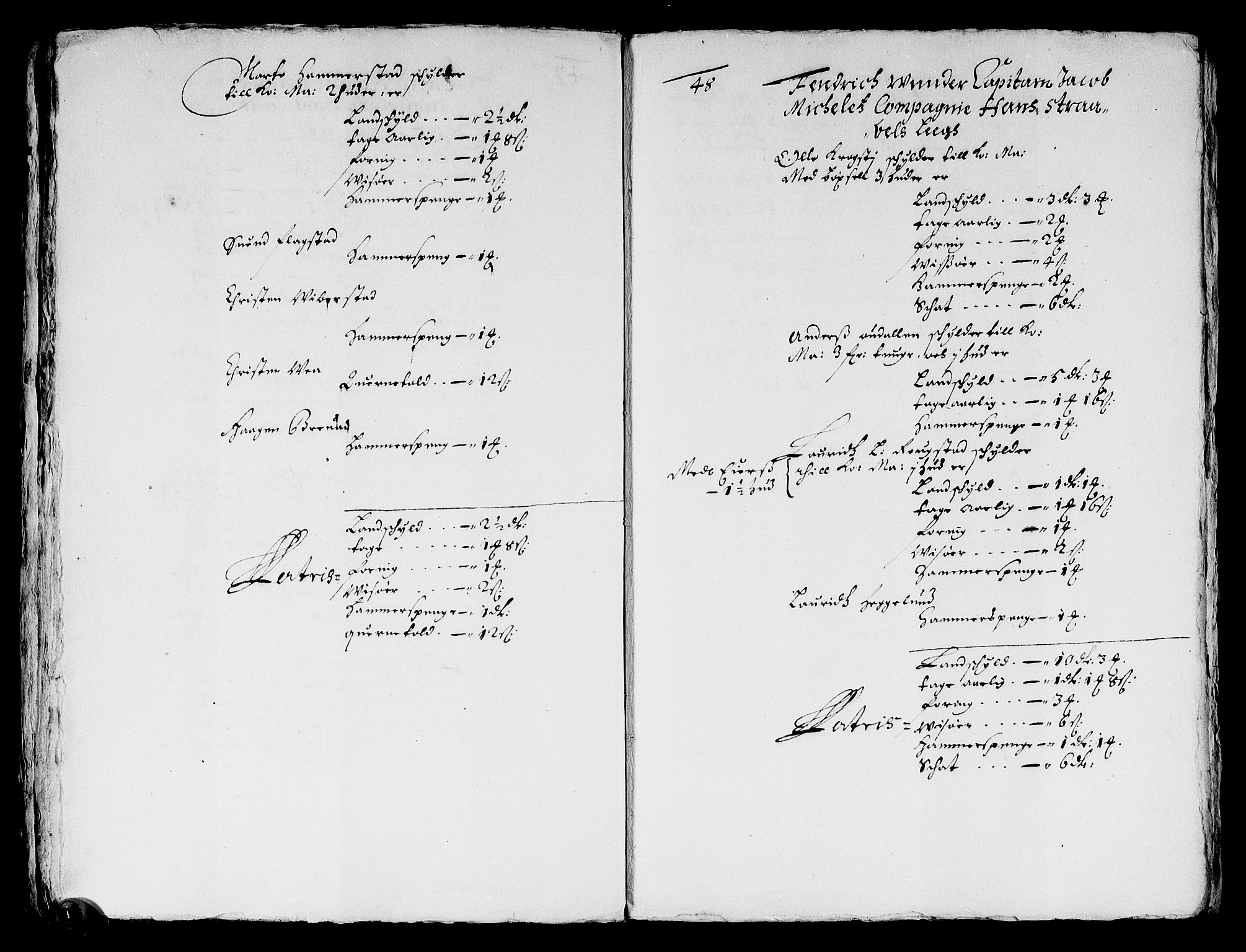 Rentekammeret inntil 1814, Reviderte regnskaper, Stiftamtstueregnskaper, Landkommissariatet på Akershus og Akershus stiftamt, AV/RA-EA-5869/R/Ra/L0027: Landkommissariatet på Akershus, 1665