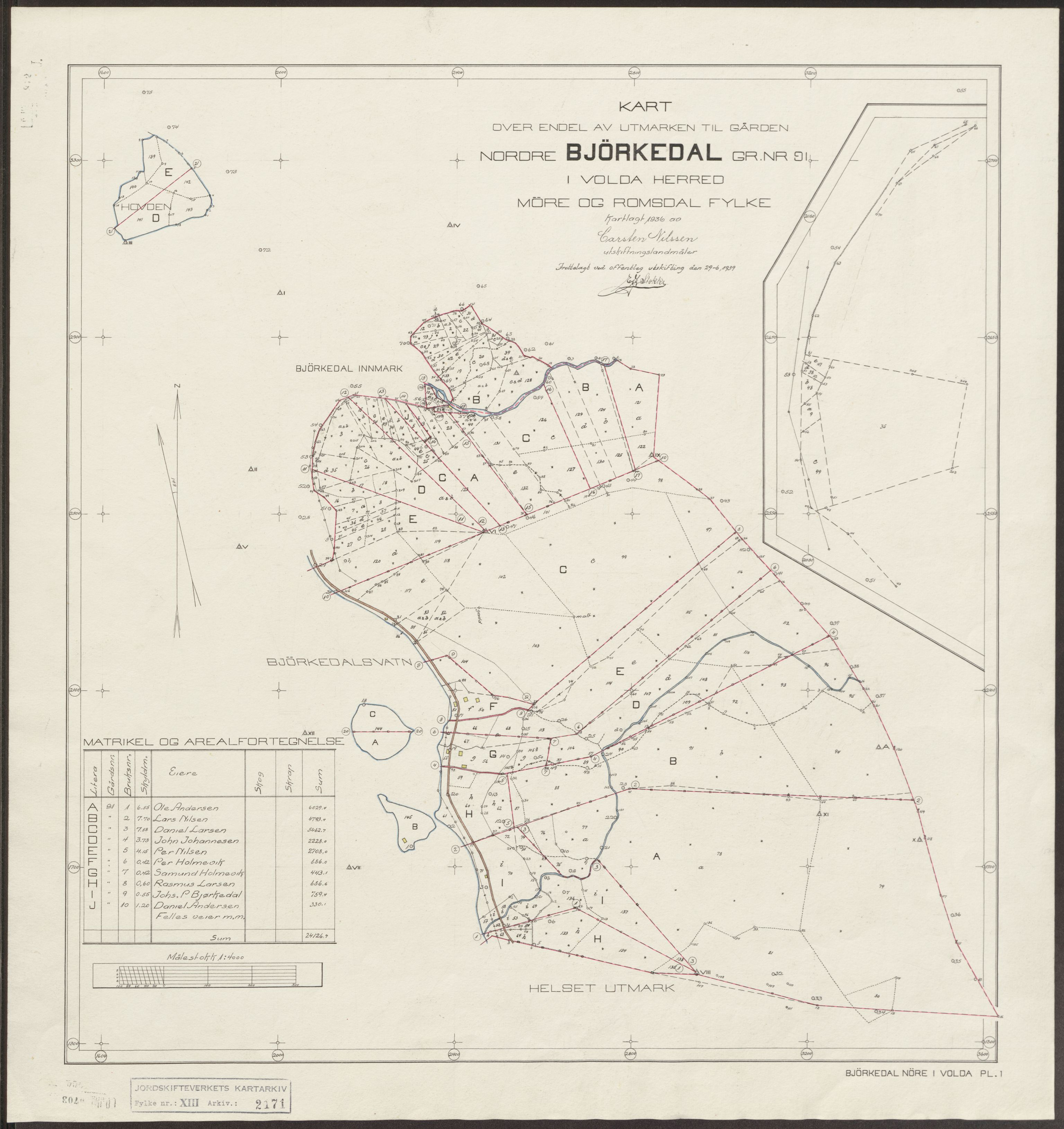 Jordskifteverkets kartarkiv, AV/RA-S-3929/T, 1859-1988, p. 2686