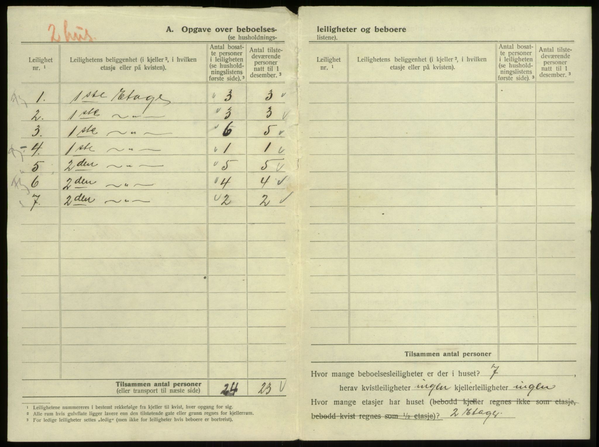 SAB, 1920 census for Bergen, 1920, p. 10073