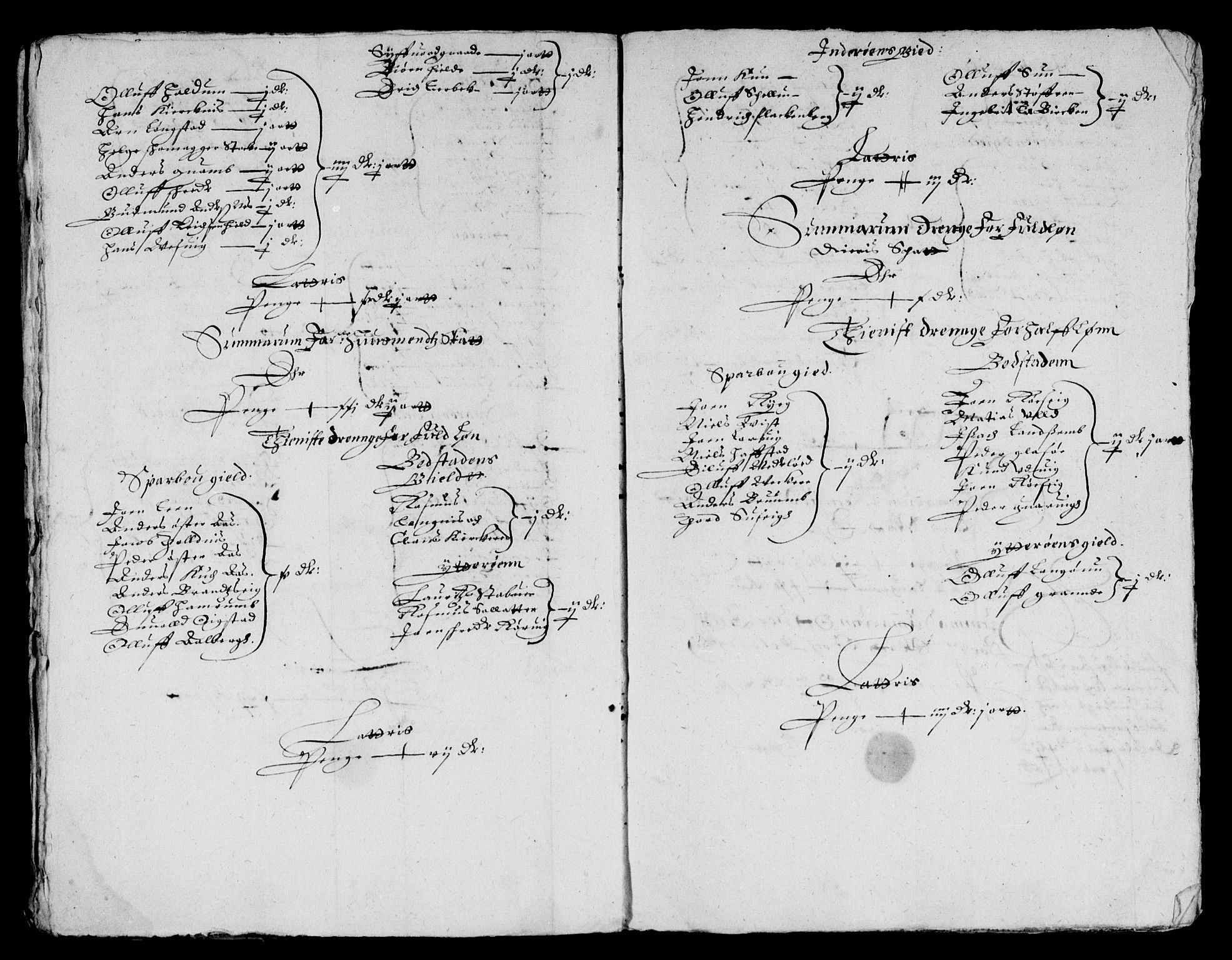 Rentekammeret inntil 1814, Reviderte regnskaper, Lensregnskaper, AV/RA-EA-5023/R/Rb/Rbw/L0053: Trondheim len, 1633-1634