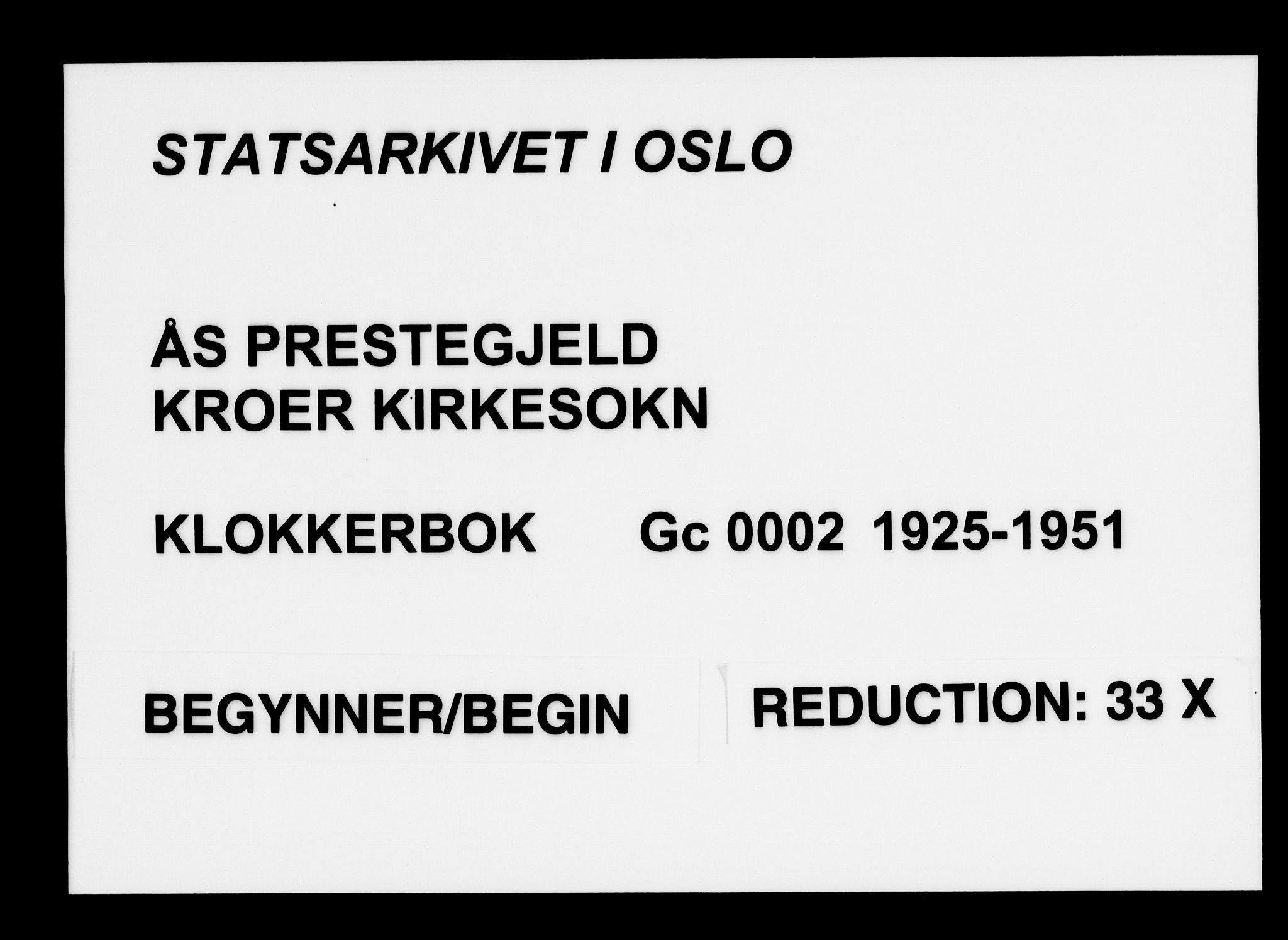 Ås prestekontor Kirkebøker, AV/SAO-A-10894/G/Gc/L0002: Parish register (copy) no. III 2, 1925-1951