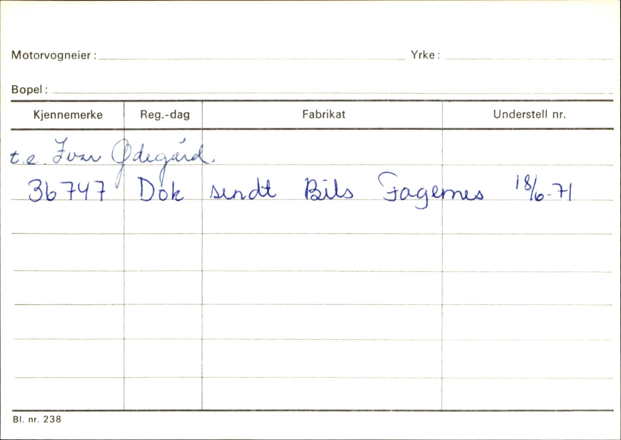 Statens vegvesen, Sogn og Fjordane vegkontor, AV/SAB-A-5301/4/F/L0125: Eigarregister Sogndal V-Å. Aurland A-Å. Fjaler A-N, 1945-1975, p. 1302